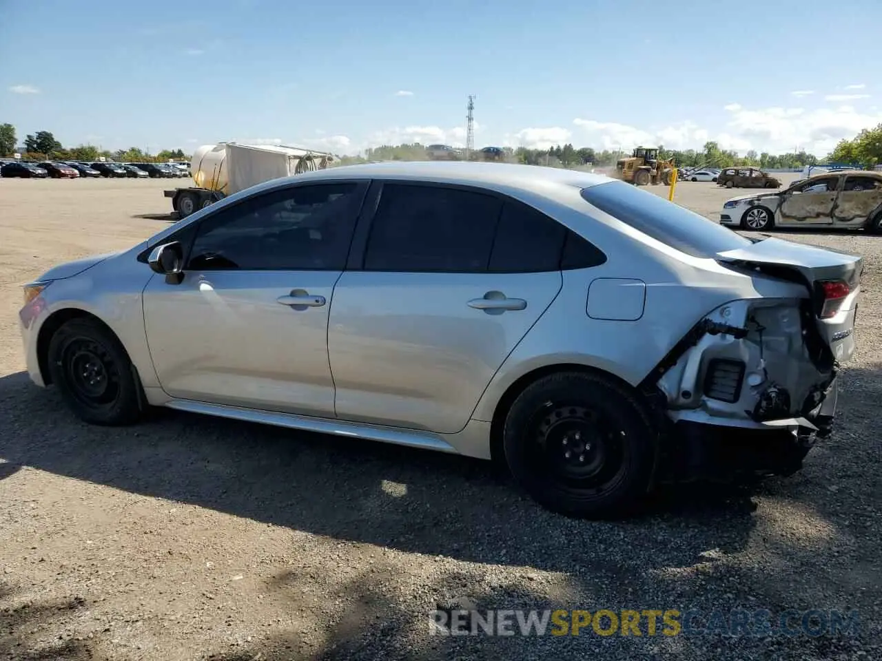 2 Photograph of a damaged car 5YFBPMBE3NP389752 TOYOTA COROLLA 2022