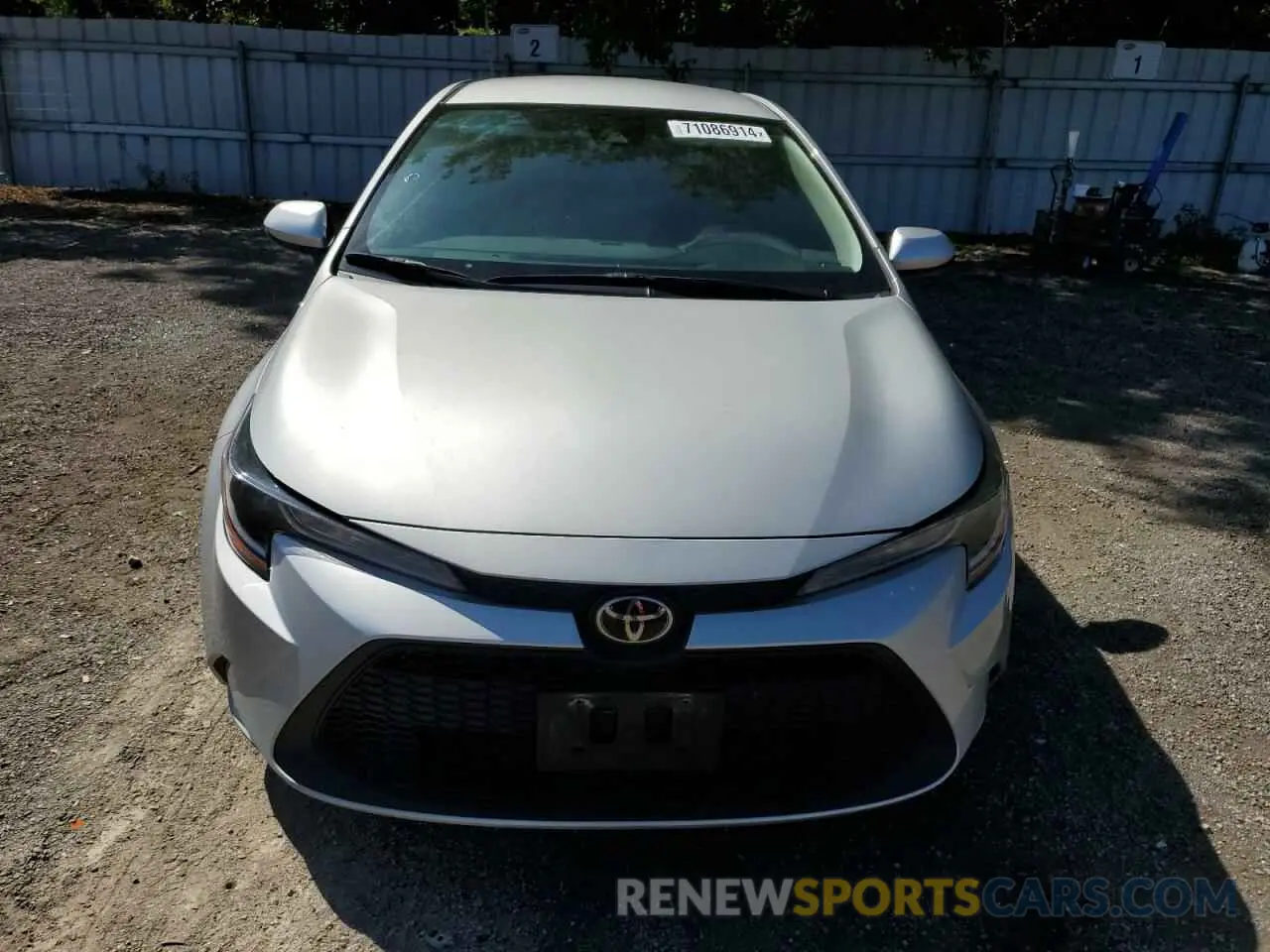 5 Photograph of a damaged car 5YFBPMBE3NP389752 TOYOTA COROLLA 2022
