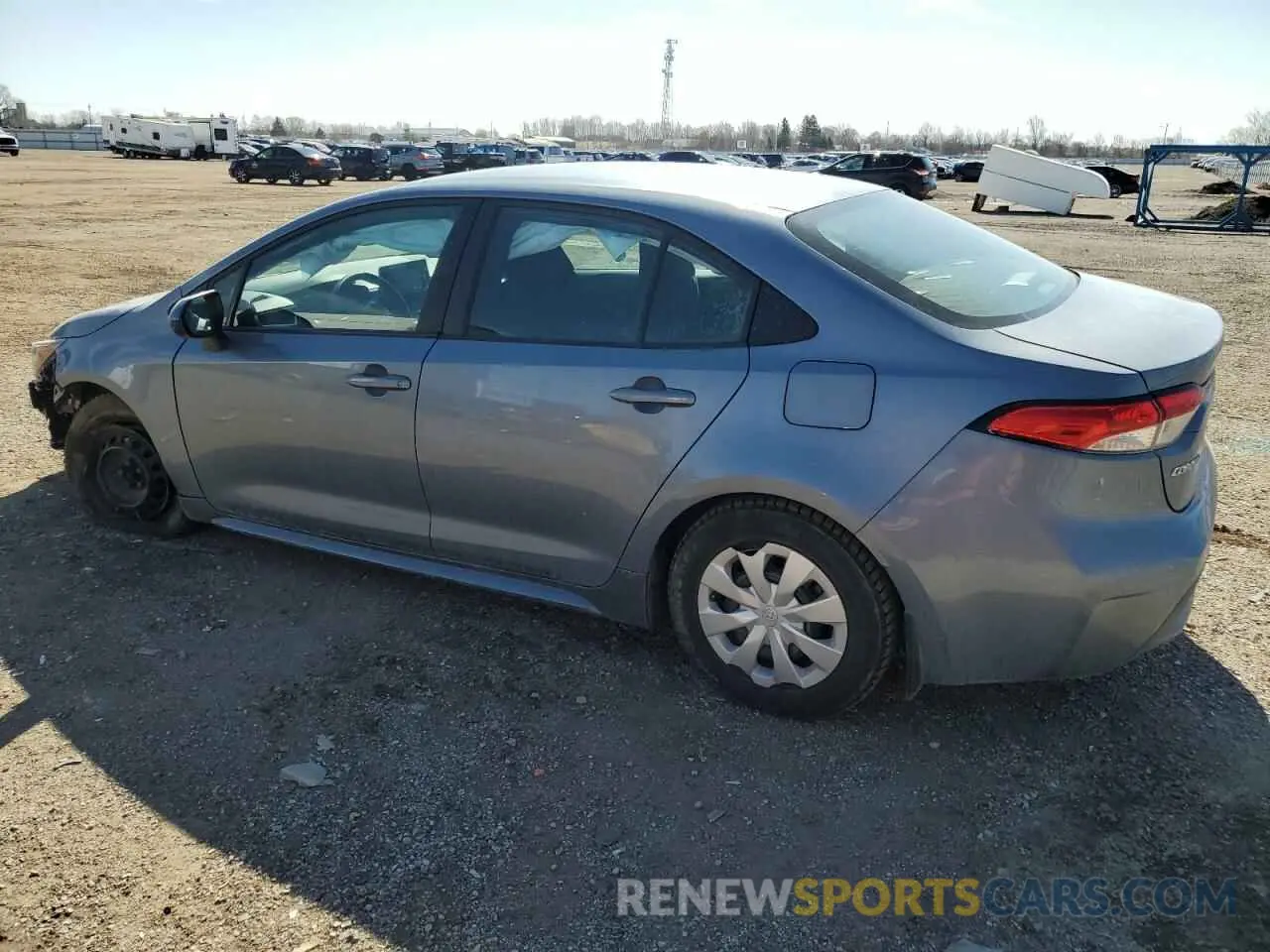 2 Photograph of a damaged car 5YFBPMBE4NP313960 TOYOTA COROLLA 2022