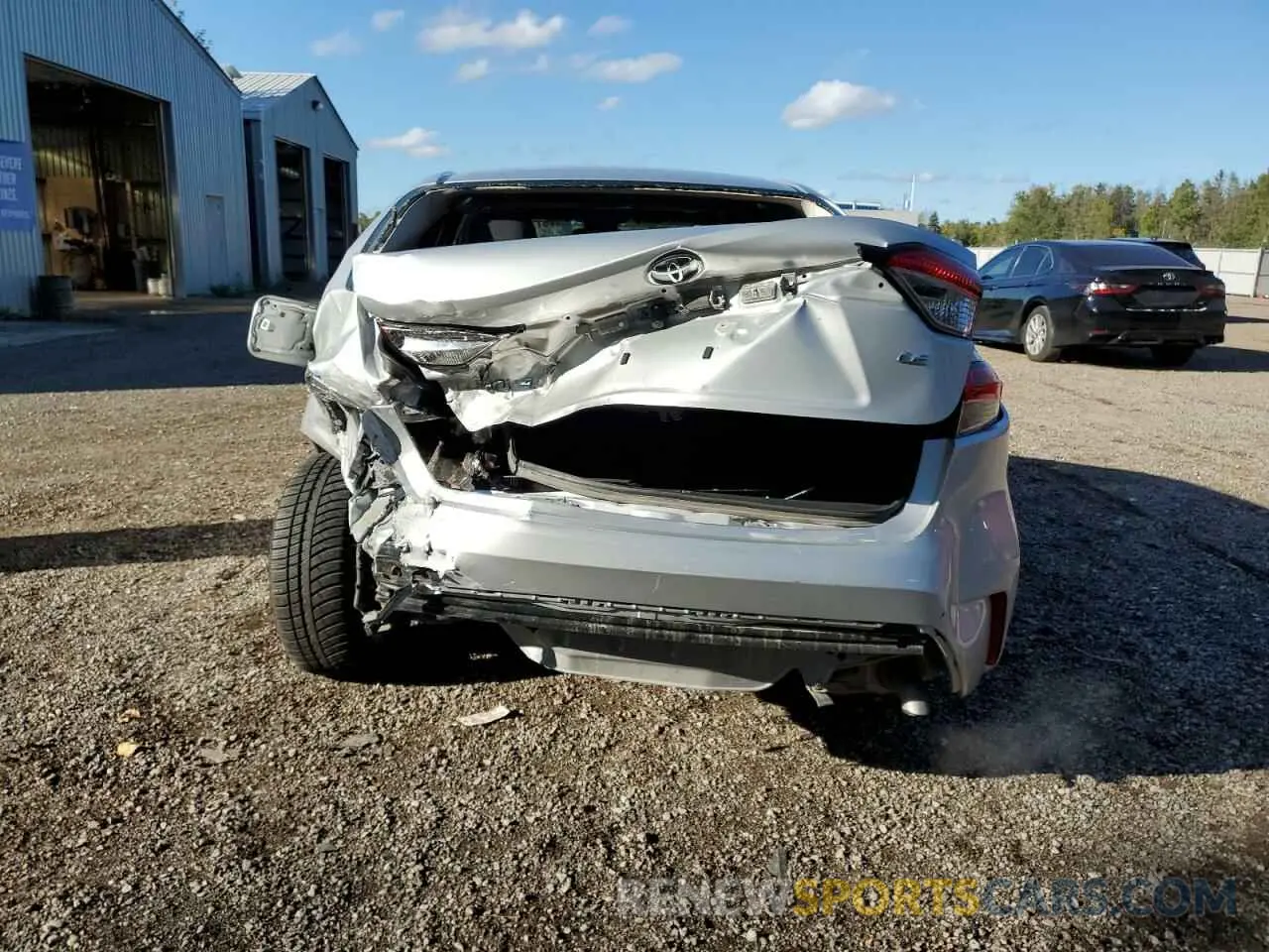 6 Photograph of a damaged car 5YFBPMBE5NP281262 TOYOTA COROLLA 2022