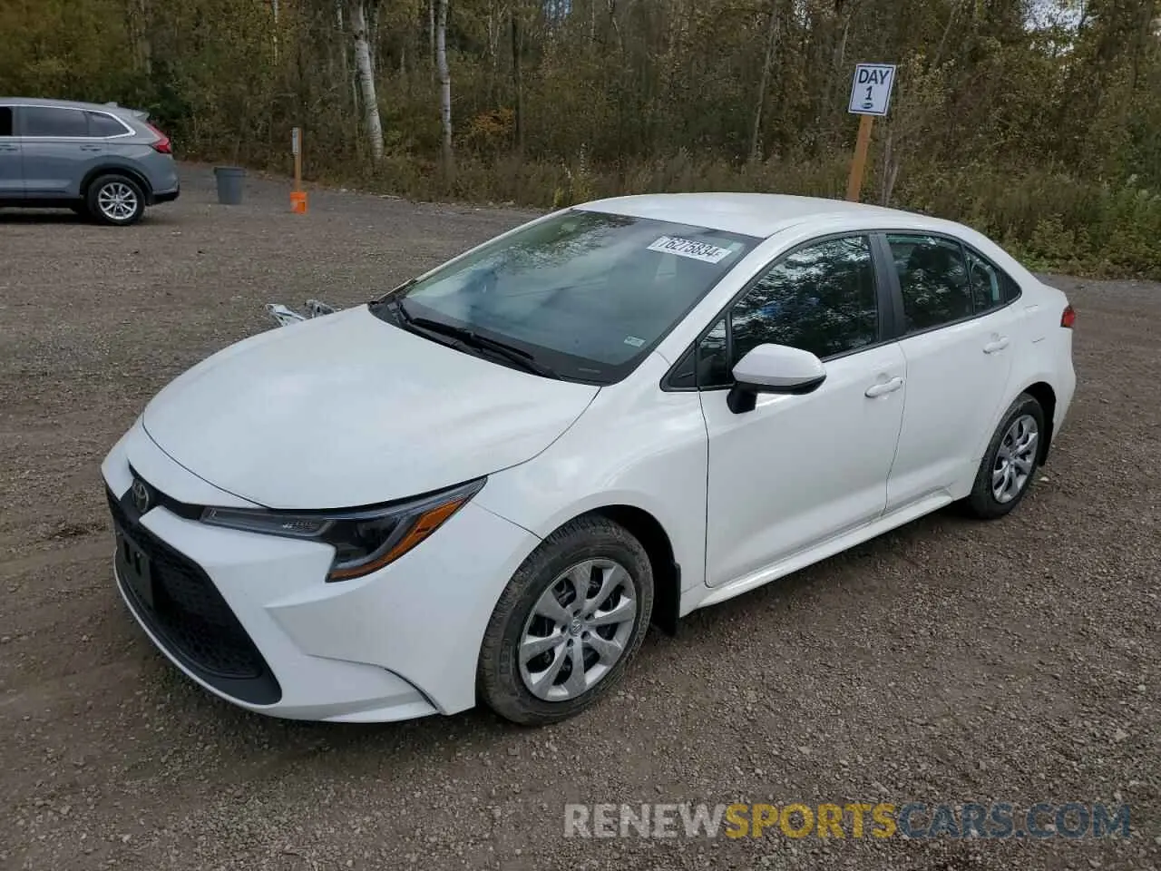 1 Photograph of a damaged car 5YFBPMBE5NP330346 TOYOTA COROLLA 2022