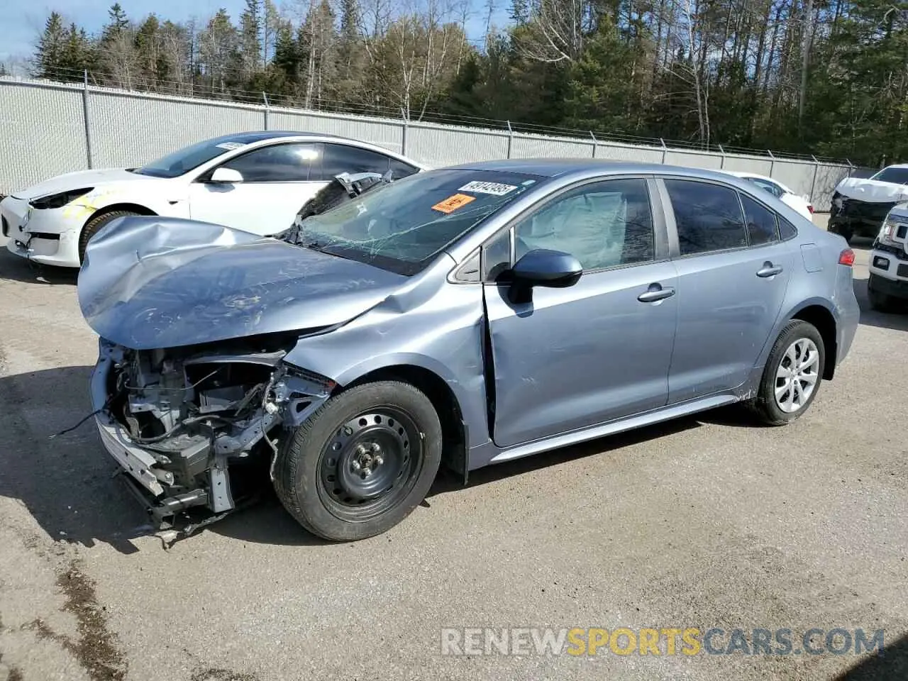 1 Photograph of a damaged car 5YFBPMBE5NP380101 TOYOTA COROLLA 2022