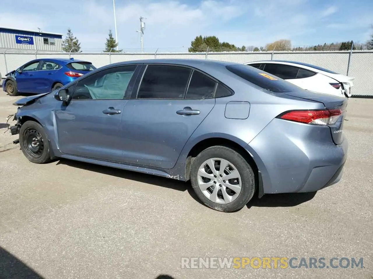 2 Photograph of a damaged car 5YFBPMBE5NP380101 TOYOTA COROLLA 2022