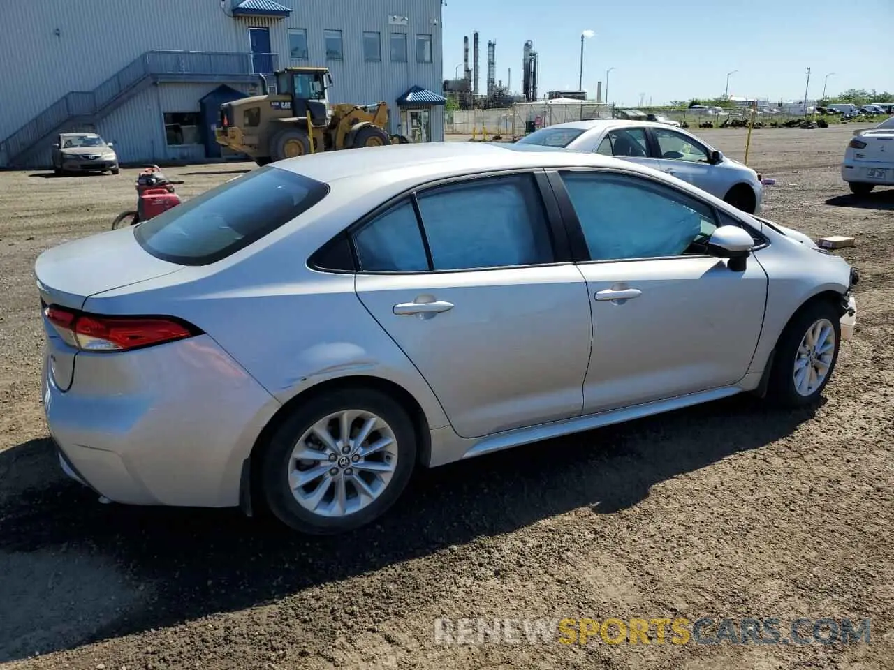 3 Photograph of a damaged car 5YFBPMBE6NP344062 TOYOTA COROLLA 2022