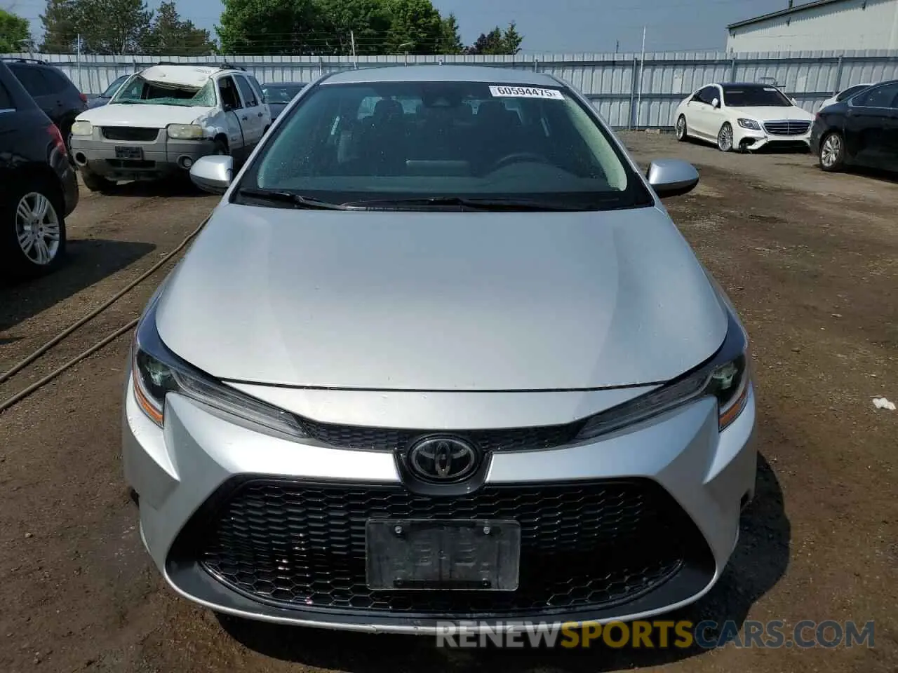 5 Photograph of a damaged car 5YFBPMBE9NP367593 TOYOTA COROLLA 2022