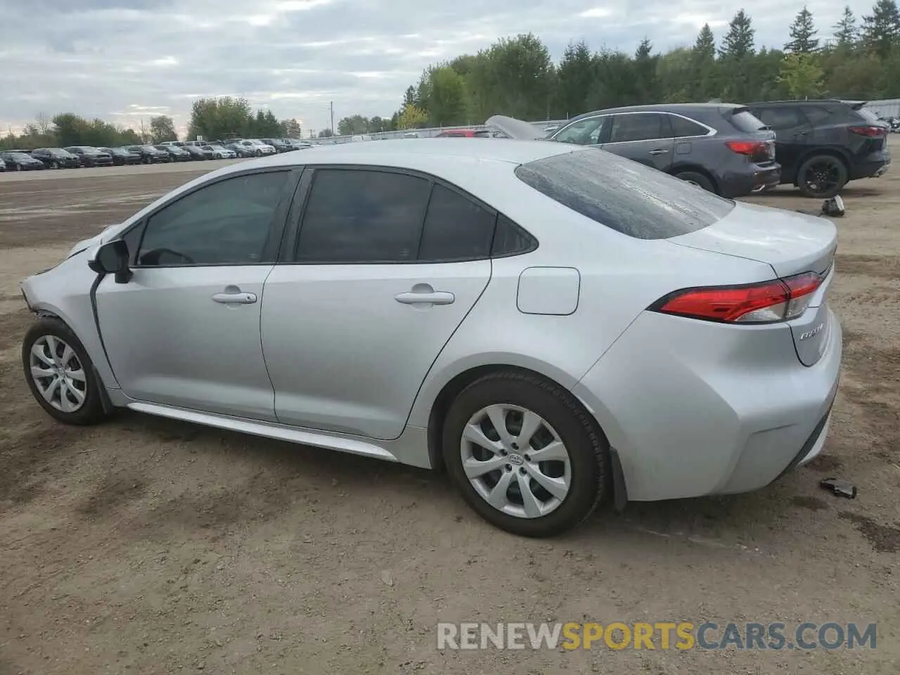 2 Photograph of a damaged car 5YFBPMBEXNP277708 TOYOTA COROLLA 2022
