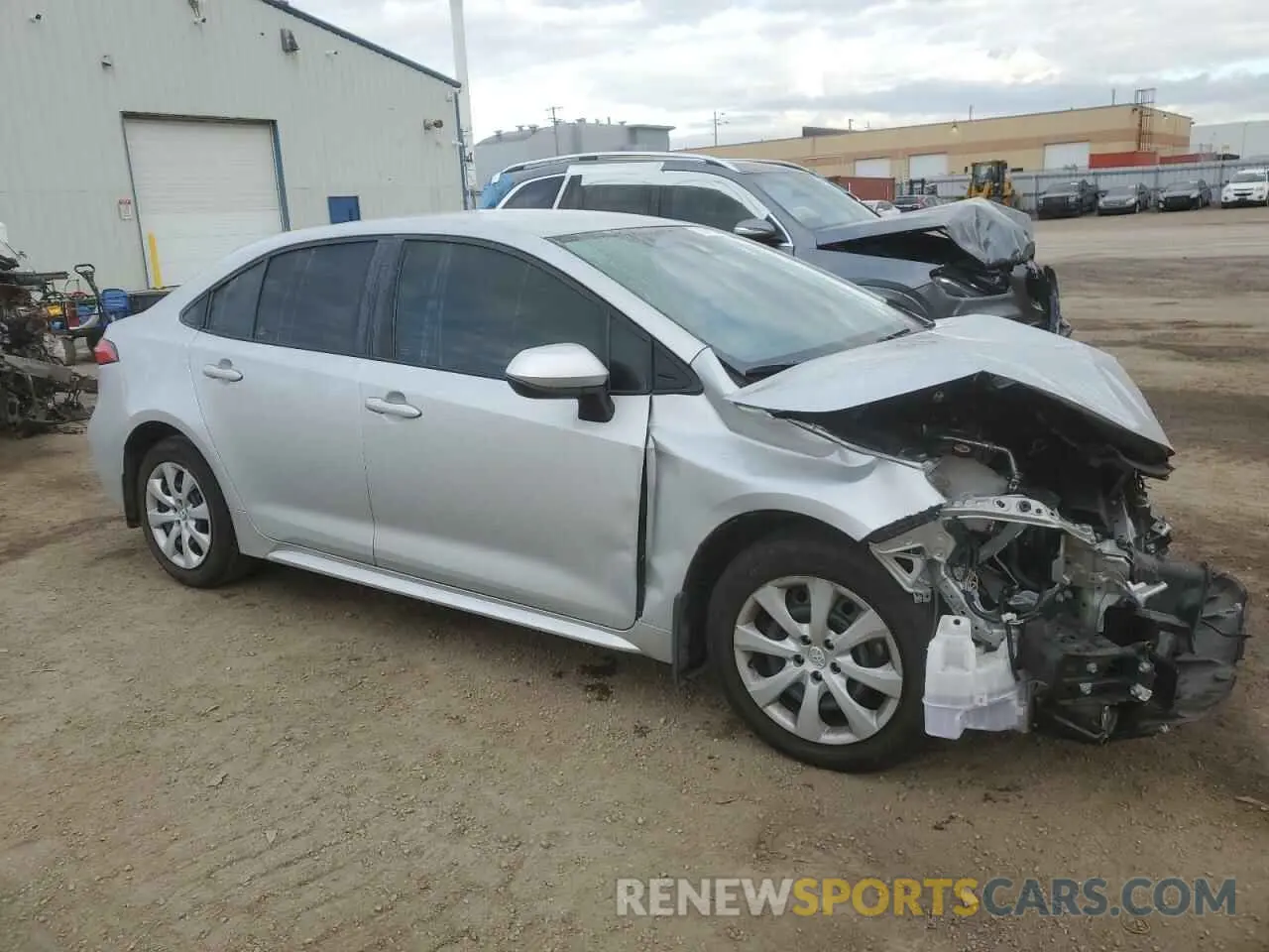 4 Photograph of a damaged car 5YFBPMBEXNP277708 TOYOTA COROLLA 2022