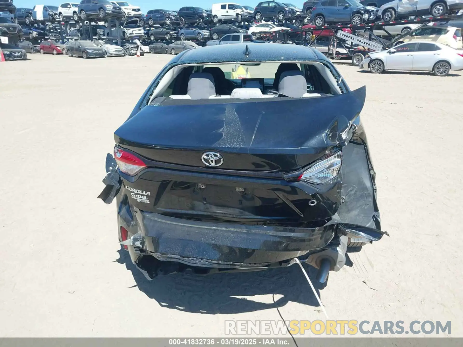 16 Photograph of a damaged car 5YFDPMAE0NP274178 TOYOTA COROLLA 2022