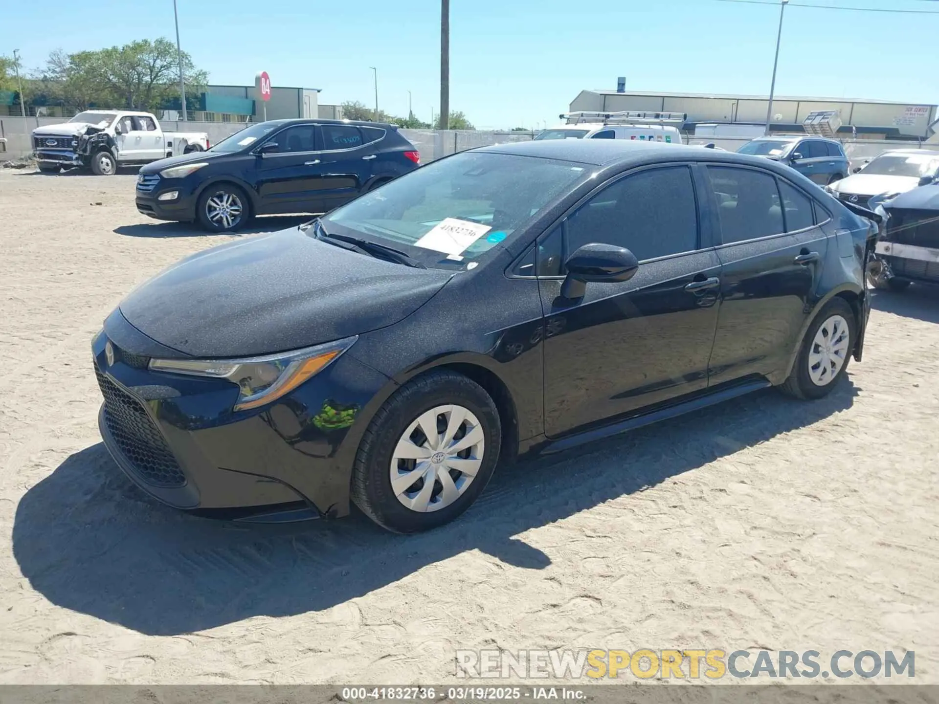 2 Photograph of a damaged car 5YFDPMAE0NP274178 TOYOTA COROLLA 2022