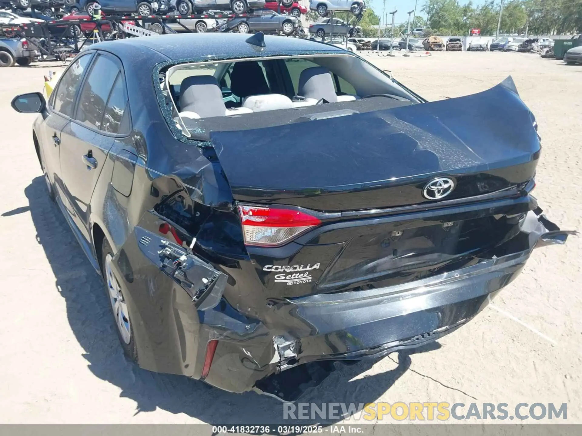 6 Photograph of a damaged car 5YFDPMAE0NP274178 TOYOTA COROLLA 2022