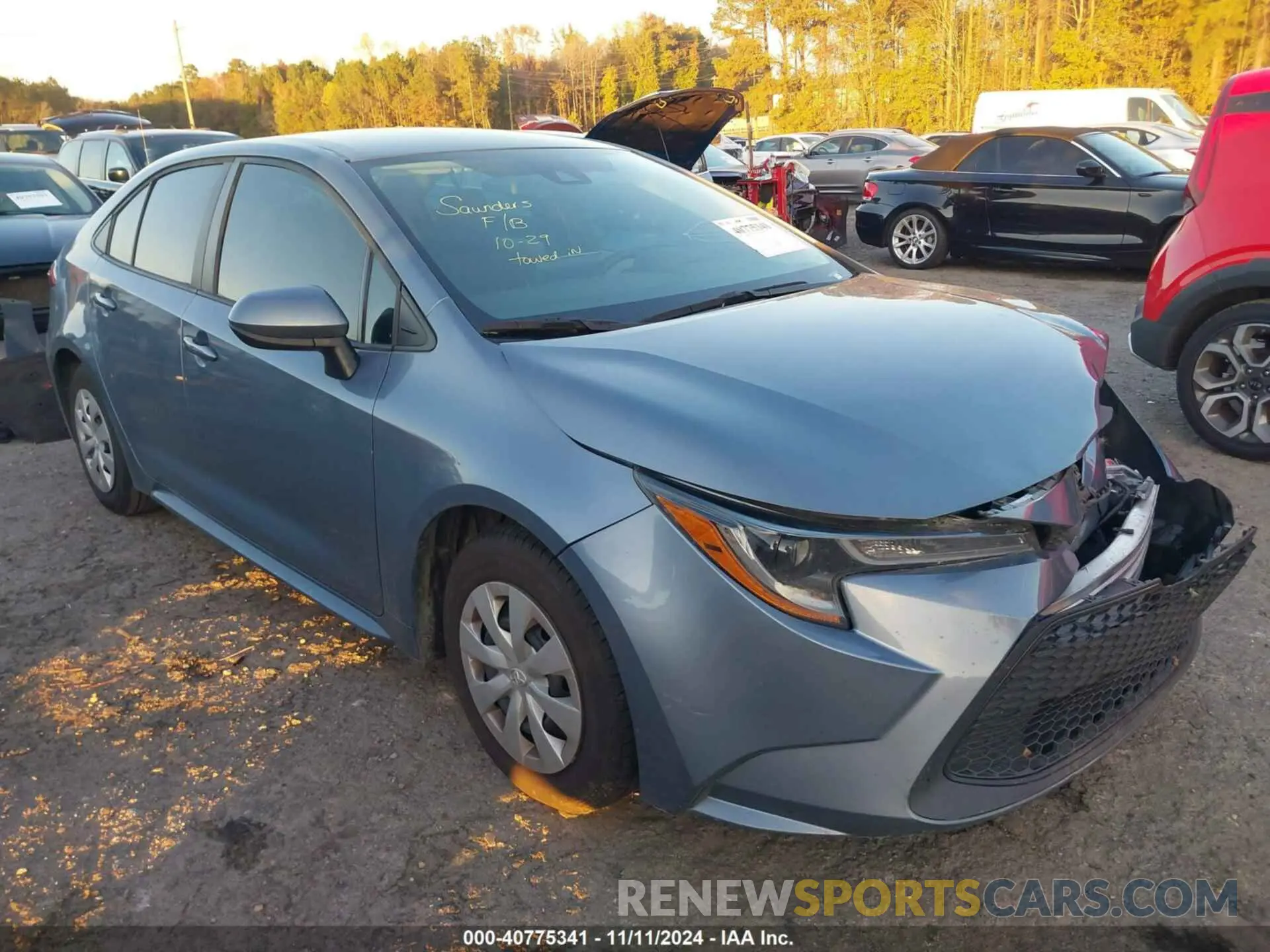 1 Photograph of a damaged car 5YFDPMAE2NP367588 TOYOTA COROLLA 2022