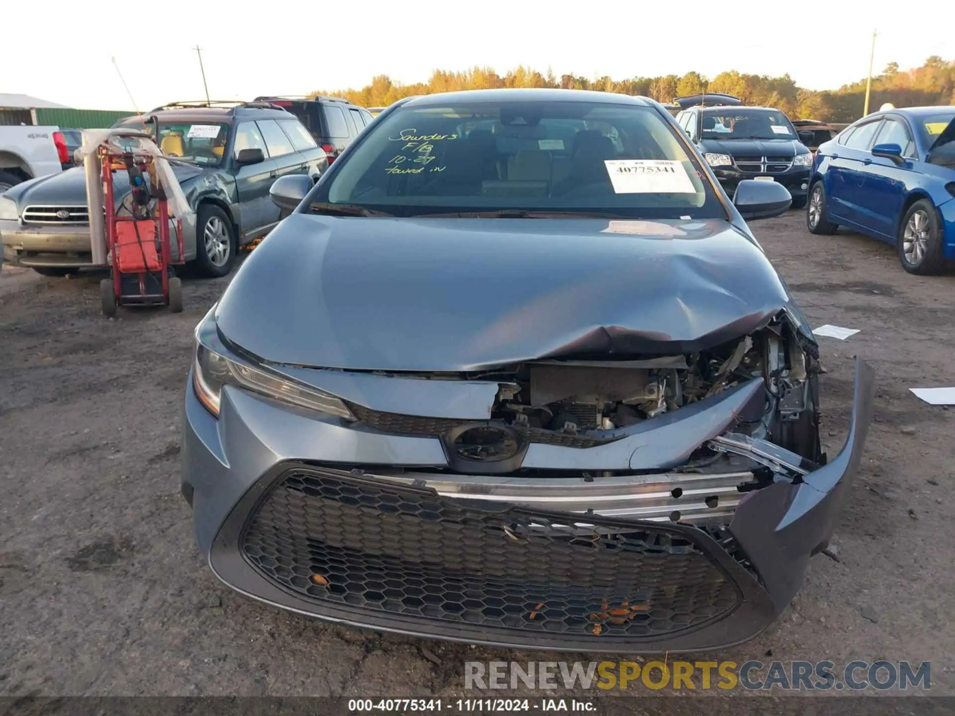 12 Photograph of a damaged car 5YFDPMAE2NP367588 TOYOTA COROLLA 2022