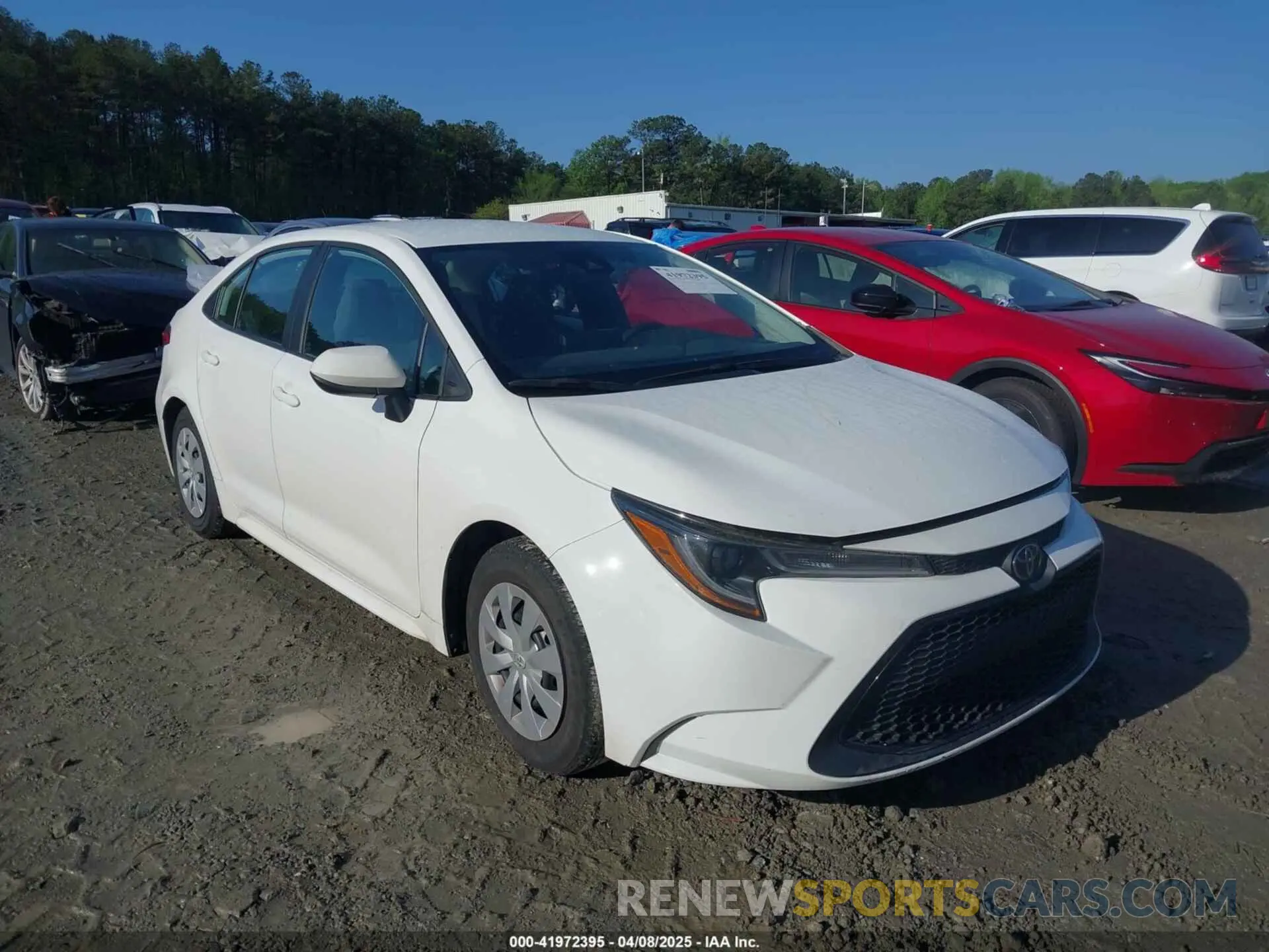 1 Photograph of a damaged car 5YFDPMAE2NP377750 TOYOTA COROLLA 2022