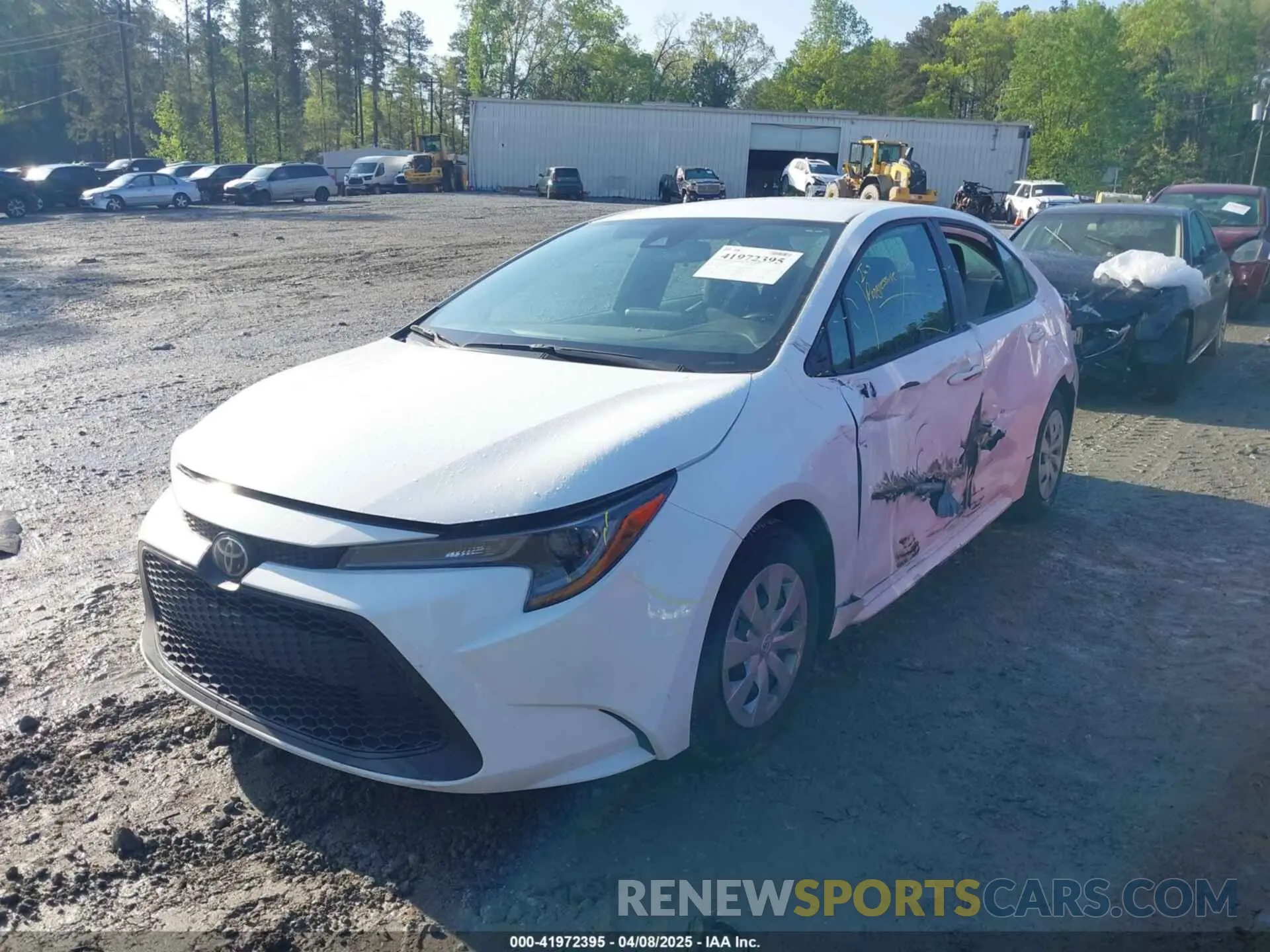 2 Photograph of a damaged car 5YFDPMAE2NP377750 TOYOTA COROLLA 2022