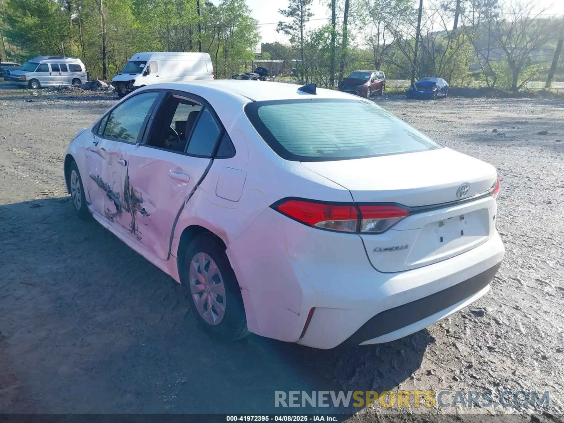 3 Photograph of a damaged car 5YFDPMAE2NP377750 TOYOTA COROLLA 2022