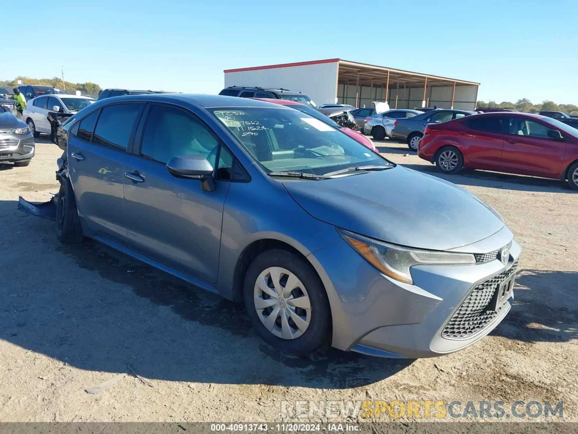 1 Photograph of a damaged car 5YFDPMAE4NP276113 TOYOTA COROLLA 2022