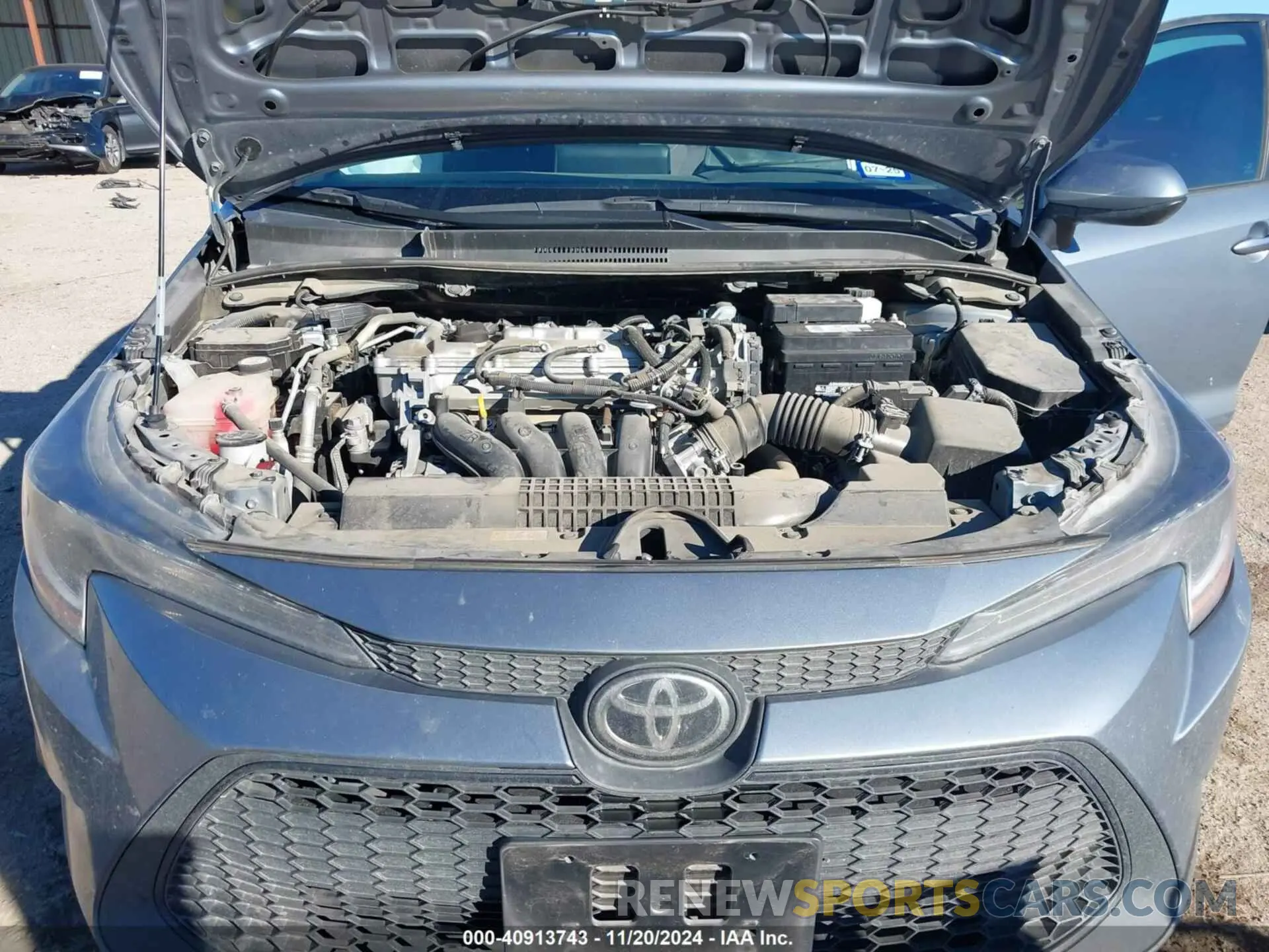 10 Photograph of a damaged car 5YFDPMAE4NP276113 TOYOTA COROLLA 2022