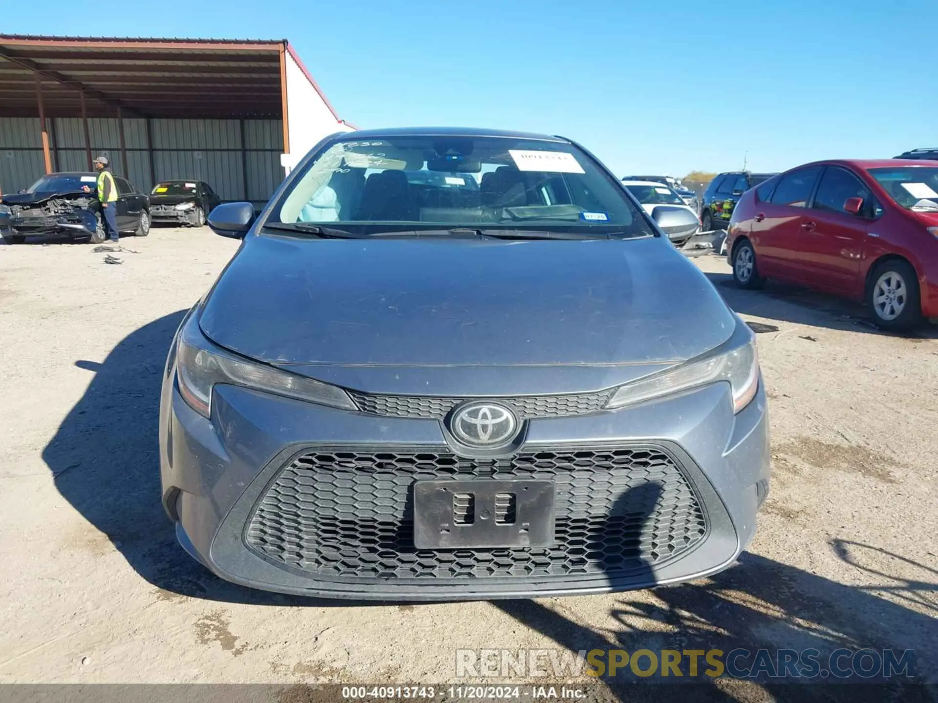 12 Photograph of a damaged car 5YFDPMAE4NP276113 TOYOTA COROLLA 2022