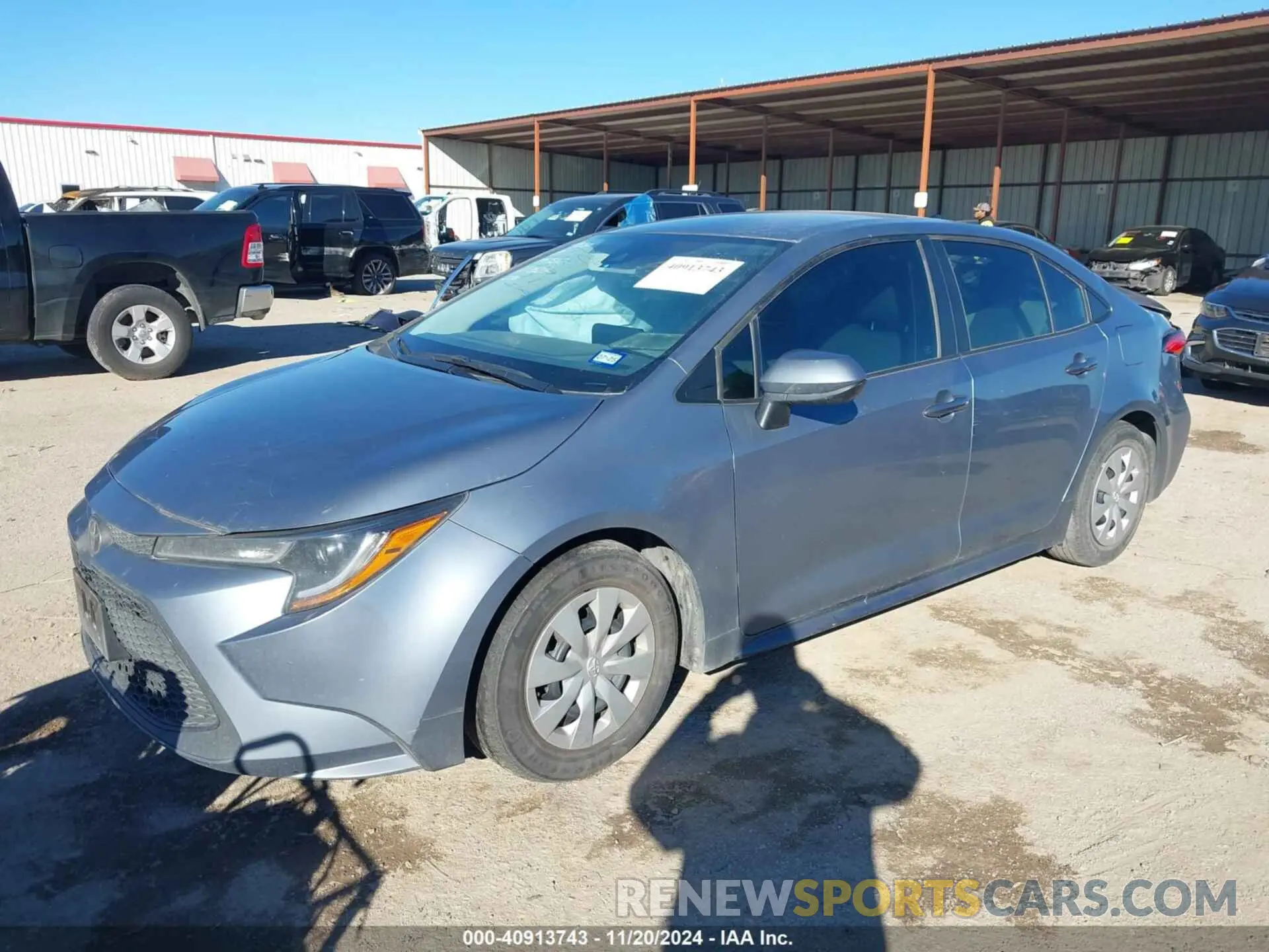 2 Photograph of a damaged car 5YFDPMAE4NP276113 TOYOTA COROLLA 2022