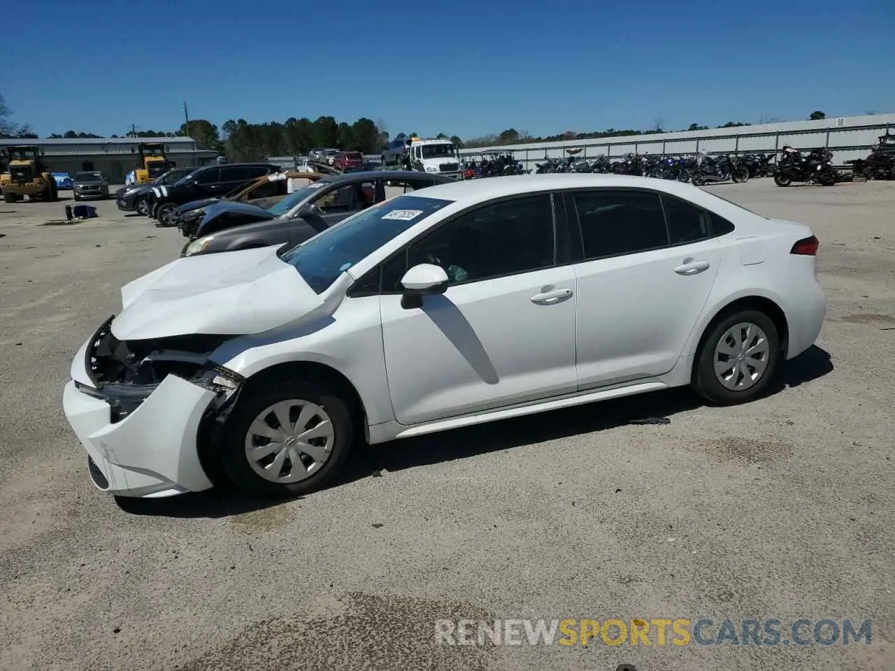 1 Photograph of a damaged car 5YFDPMAE5NP280607 TOYOTA COROLLA 2022