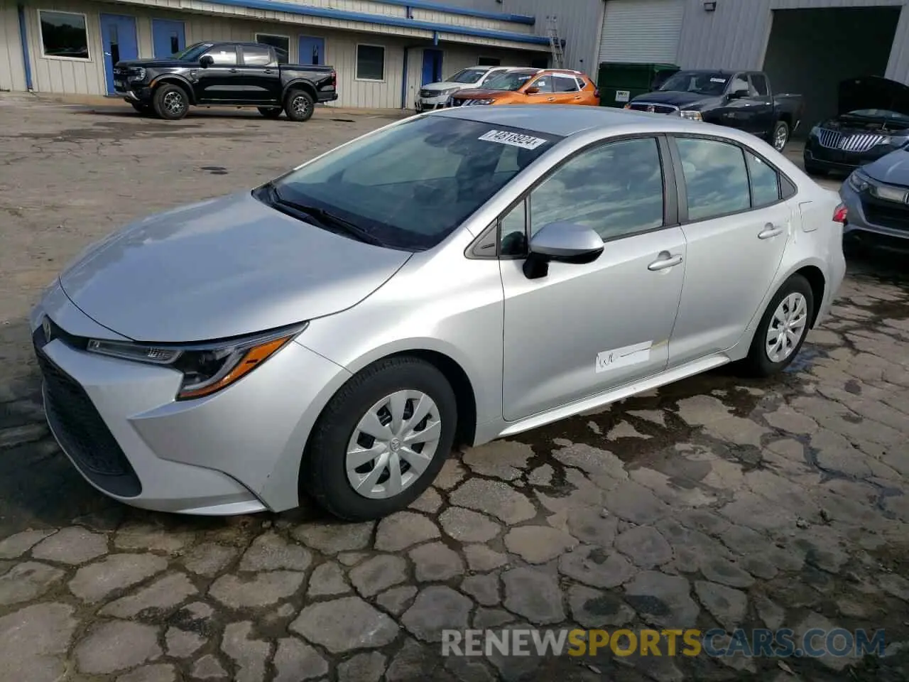 1 Photograph of a damaged car 5YFDPMAE6NP273519 TOYOTA COROLLA 2022