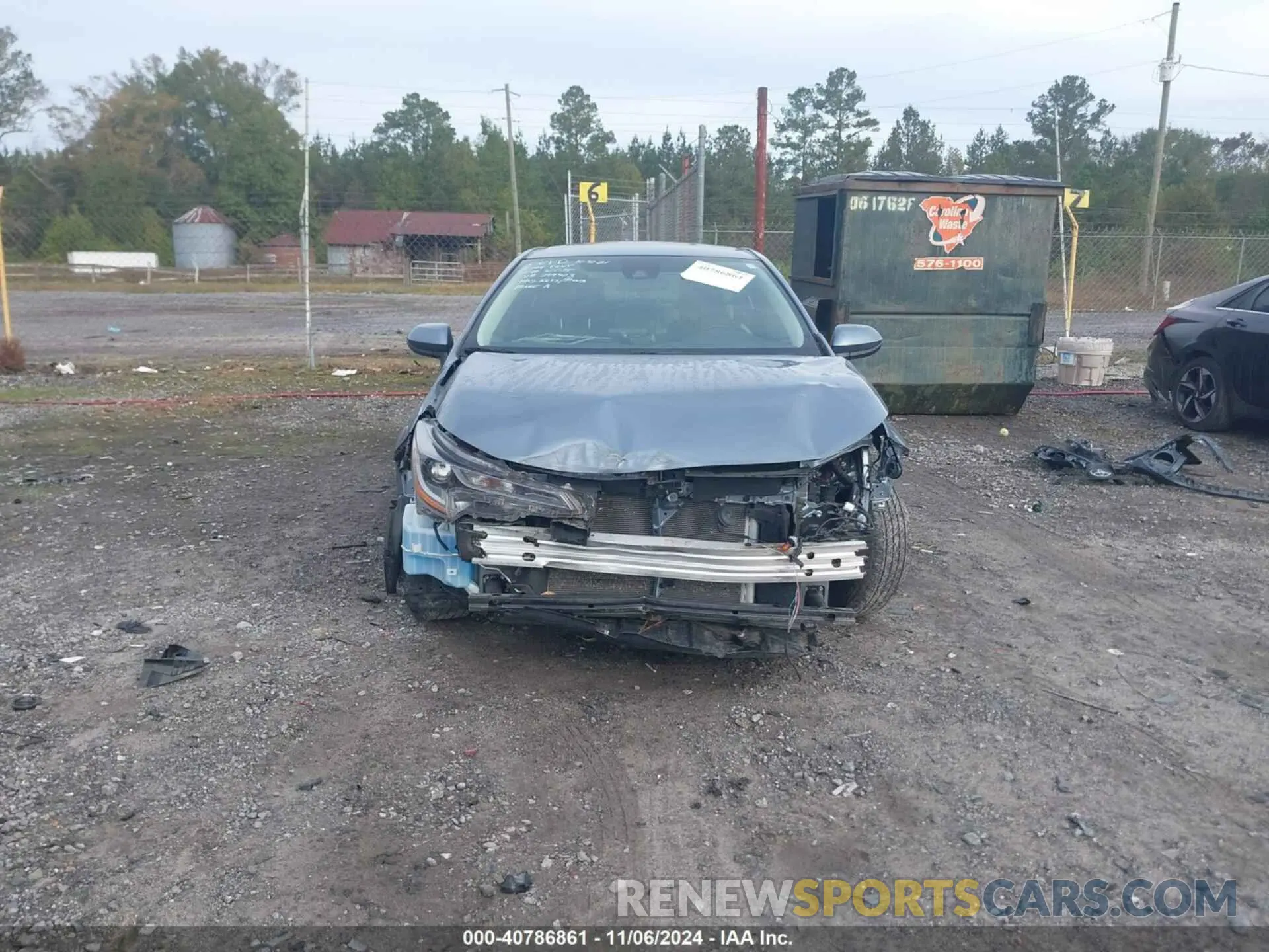 13 Photograph of a damaged car 5YFDPMAE7NP299403 TOYOTA COROLLA 2022