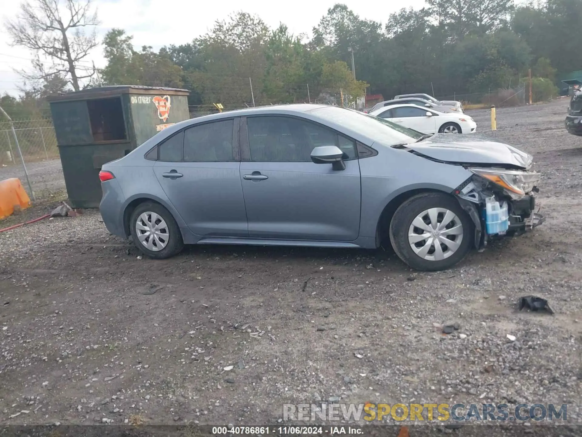 14 Photograph of a damaged car 5YFDPMAE7NP299403 TOYOTA COROLLA 2022