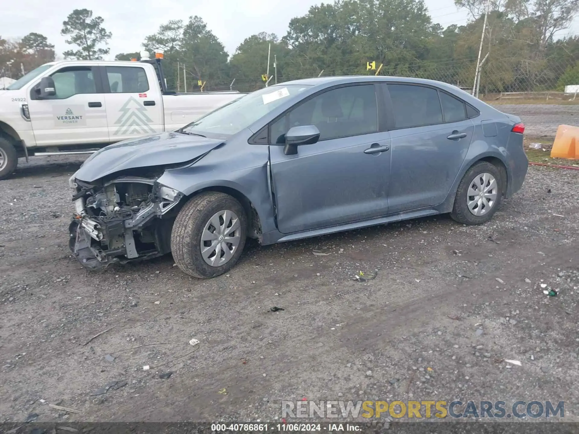 2 Photograph of a damaged car 5YFDPMAE7NP299403 TOYOTA COROLLA 2022
