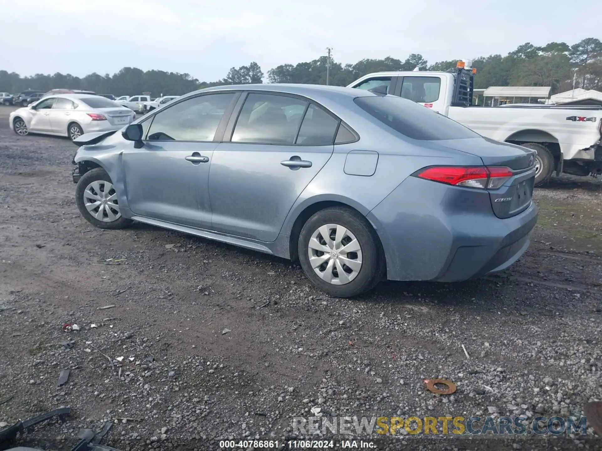 3 Photograph of a damaged car 5YFDPMAE7NP299403 TOYOTA COROLLA 2022