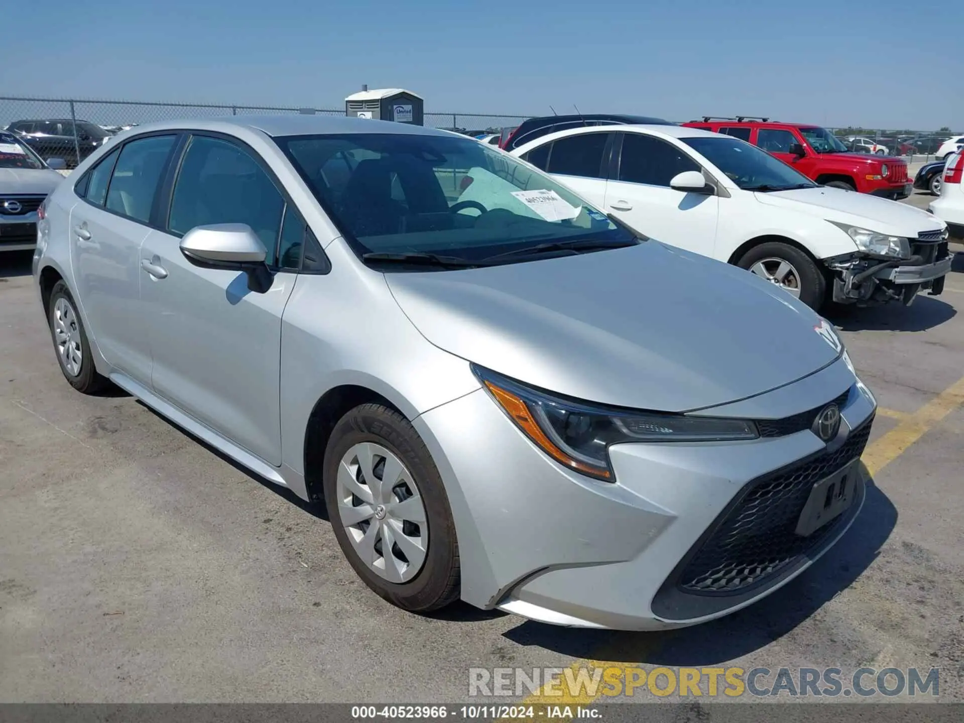 1 Photograph of a damaged car 5YFDPMAE7NP385469 TOYOTA COROLLA 2022