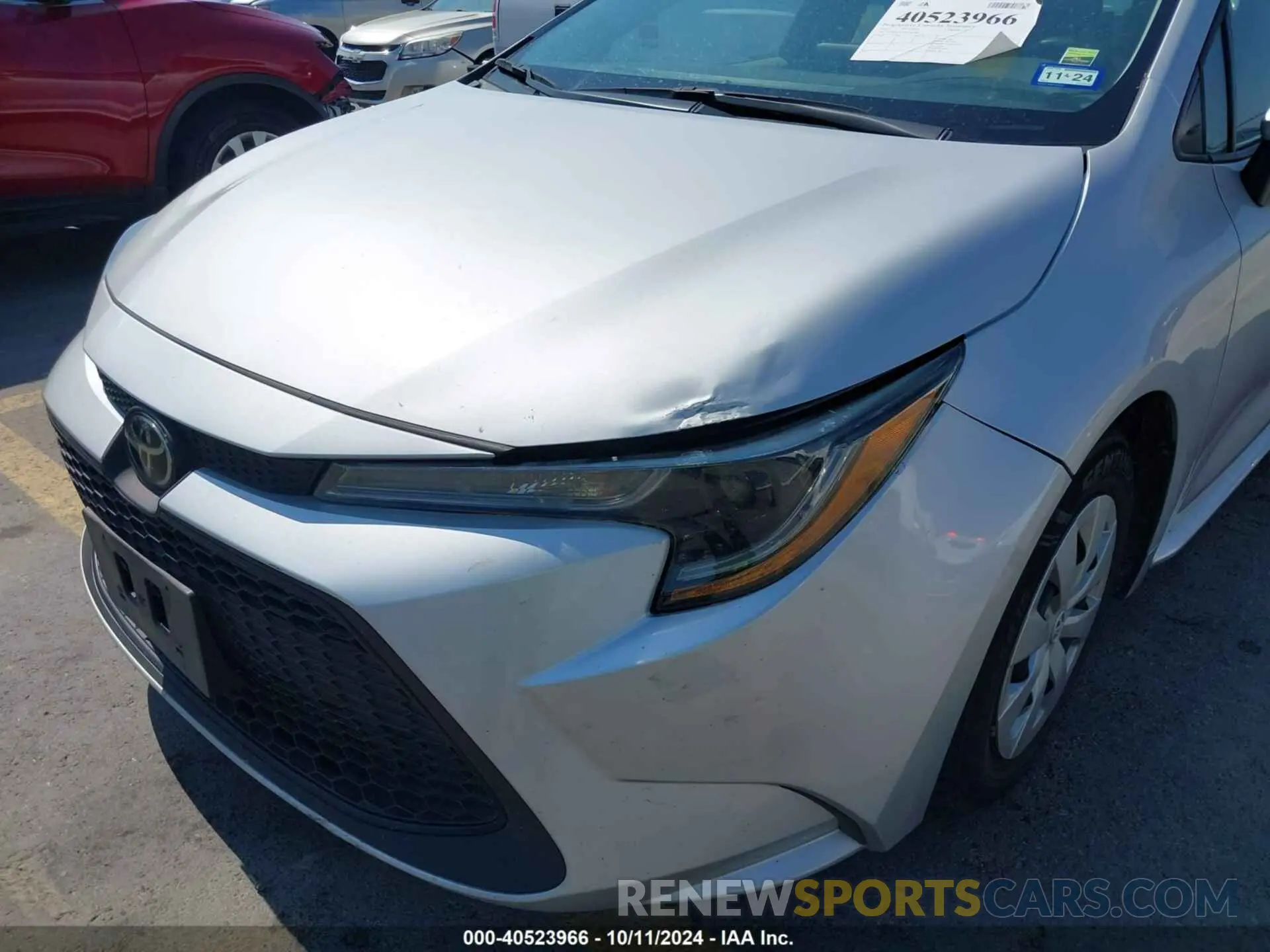 6 Photograph of a damaged car 5YFDPMAE7NP385469 TOYOTA COROLLA 2022
