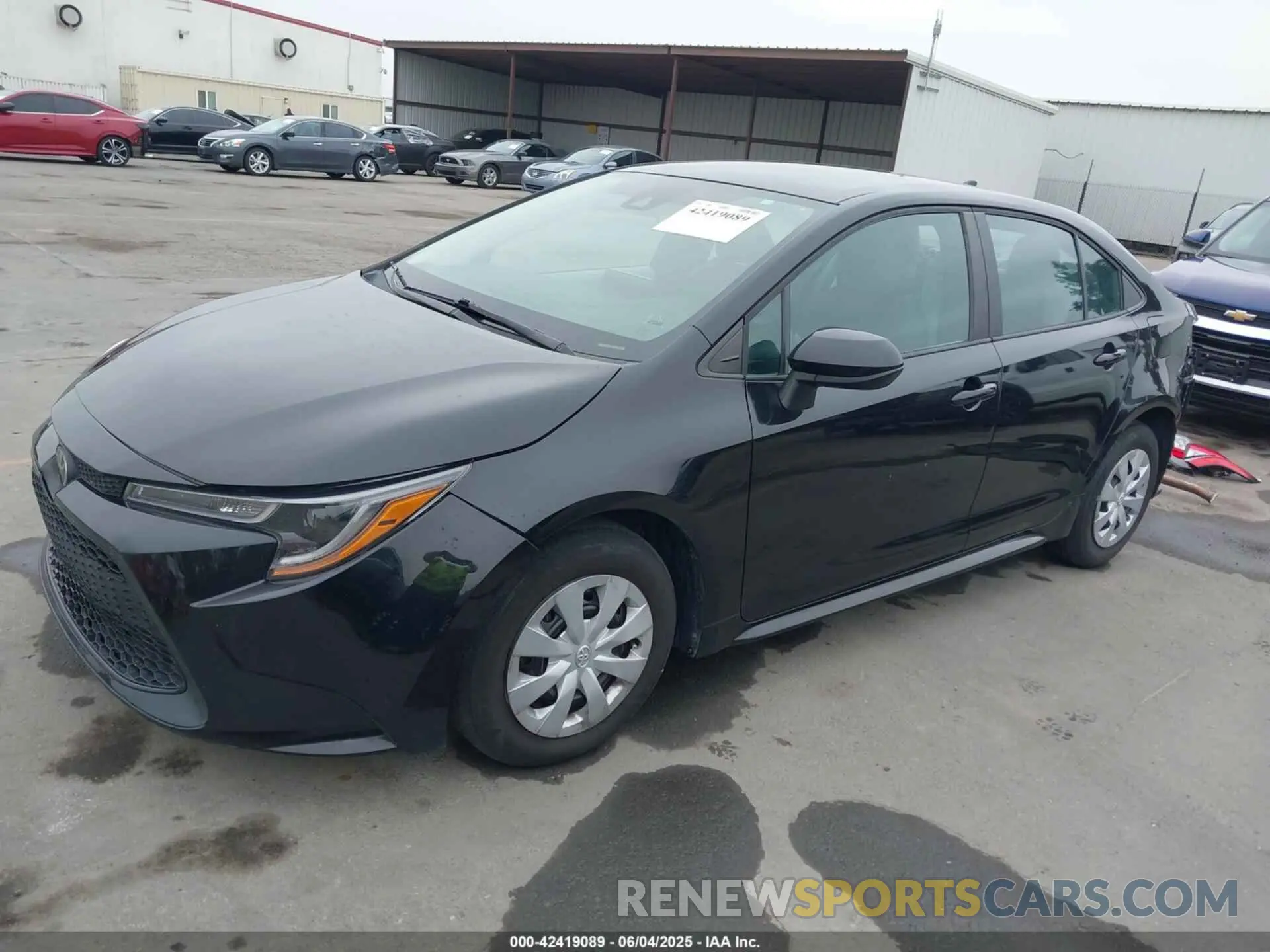 2 Photograph of a damaged car 5YFDPMAE8NP328049 TOYOTA COROLLA 2022