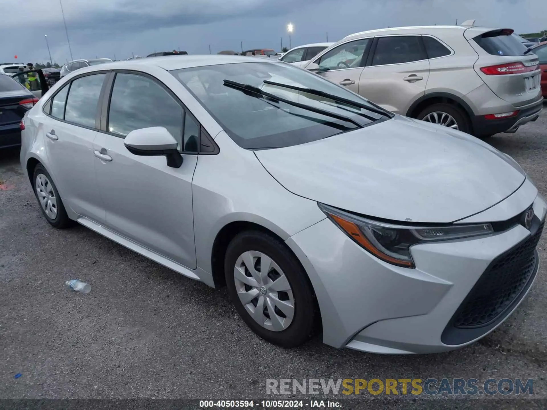 1 Photograph of a damaged car 5YFDPMAEXNP281915 TOYOTA COROLLA 2022
