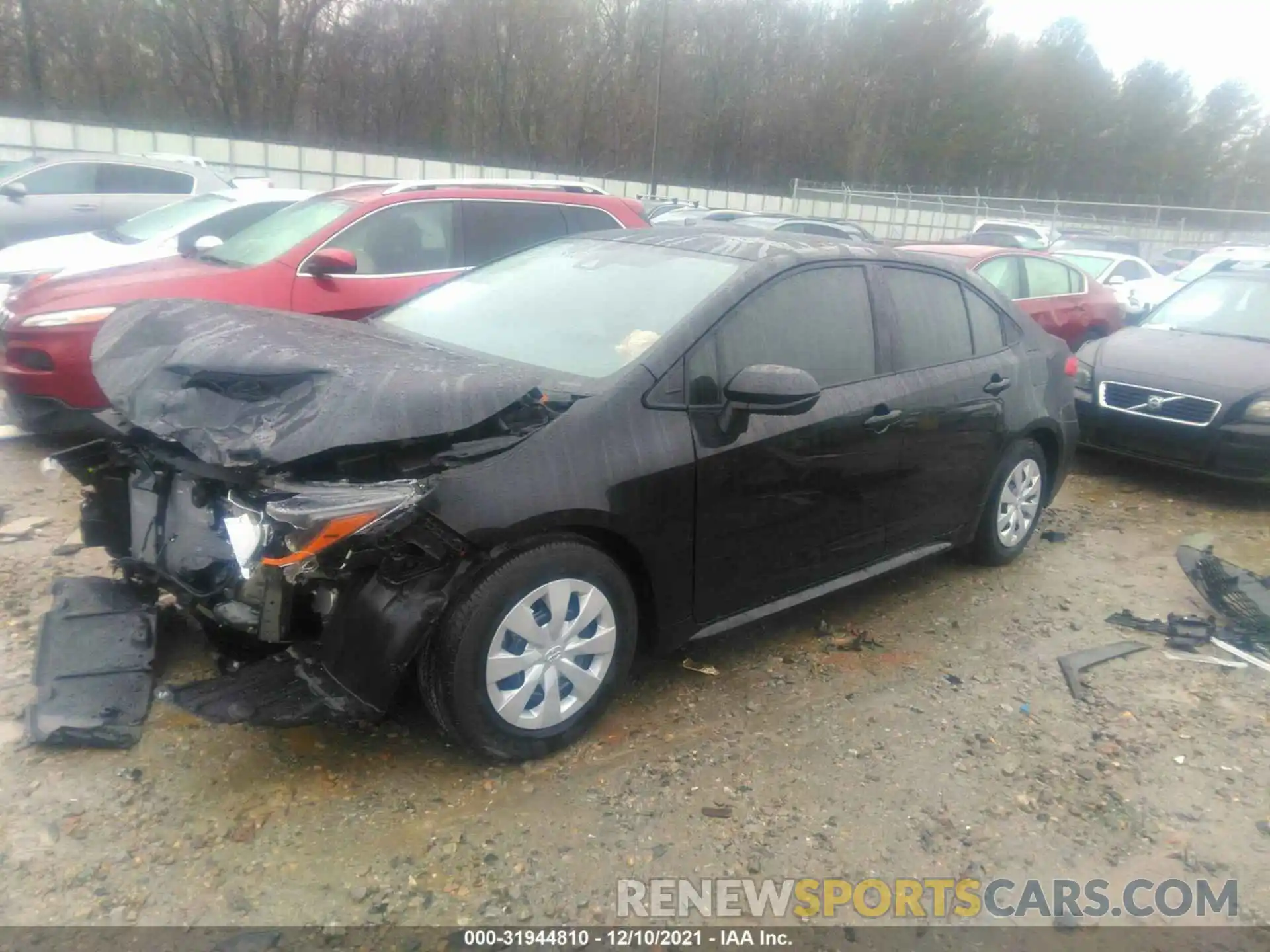 2 Photograph of a damaged car 5YFDPMAEXNP287908 TOYOTA COROLLA 2022