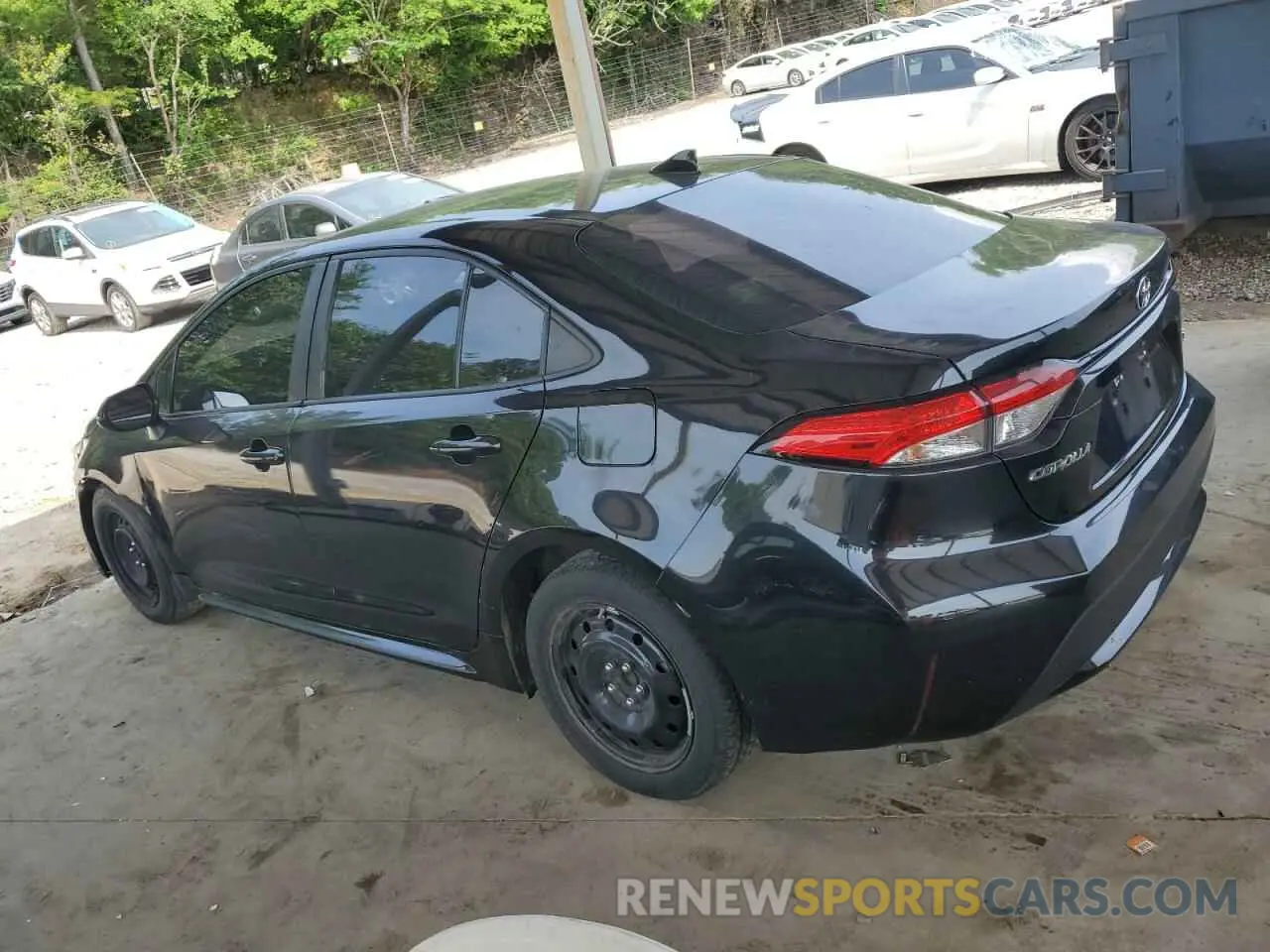 2 Photograph of a damaged car 5YFEPMAE0NP281216 TOYOTA COROLLA 2022