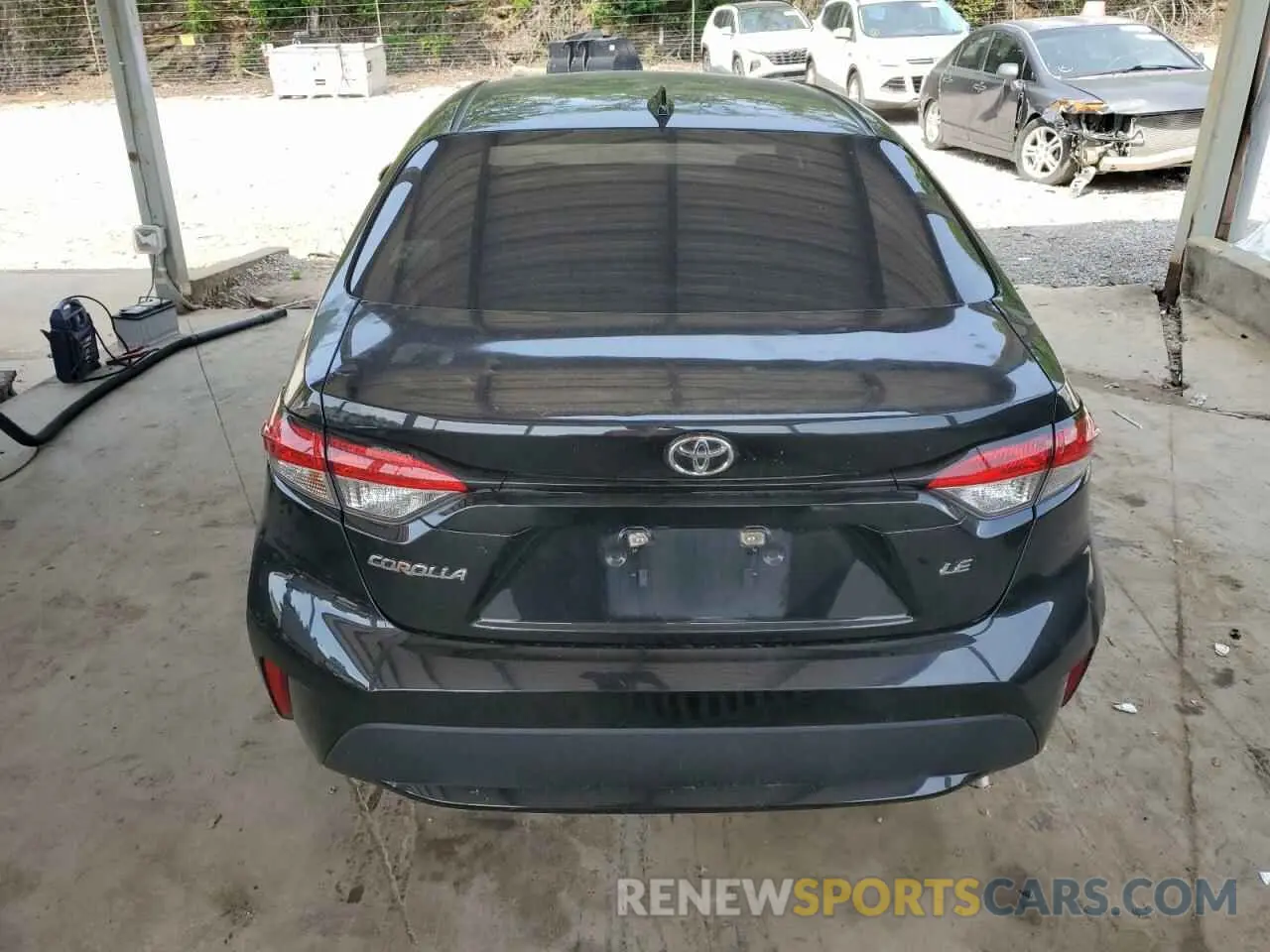6 Photograph of a damaged car 5YFEPMAE0NP281216 TOYOTA COROLLA 2022