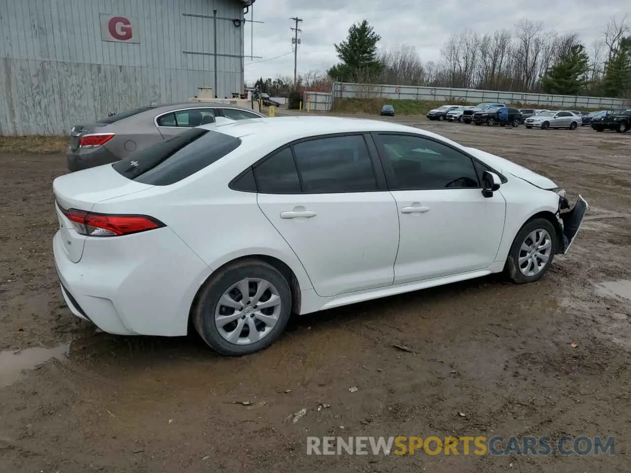 3 Photograph of a damaged car 5YFEPMAE0NP284651 TOYOTA COROLLA 2022