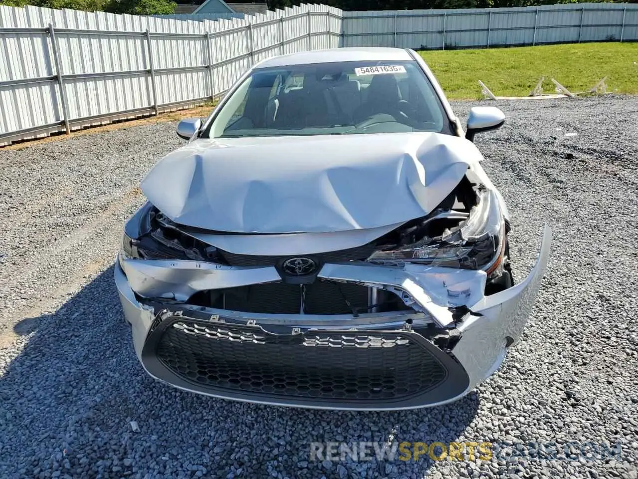 5 Photograph of a damaged car 5YFEPMAE0NP302856 TOYOTA COROLLA 2022