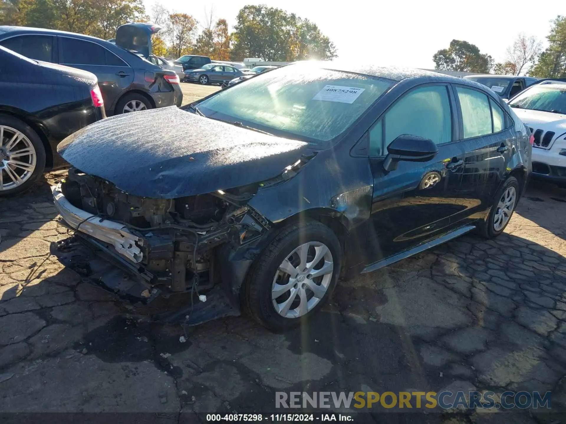 2 Photograph of a damaged car 5YFEPMAE0NP304011 TOYOTA COROLLA 2022