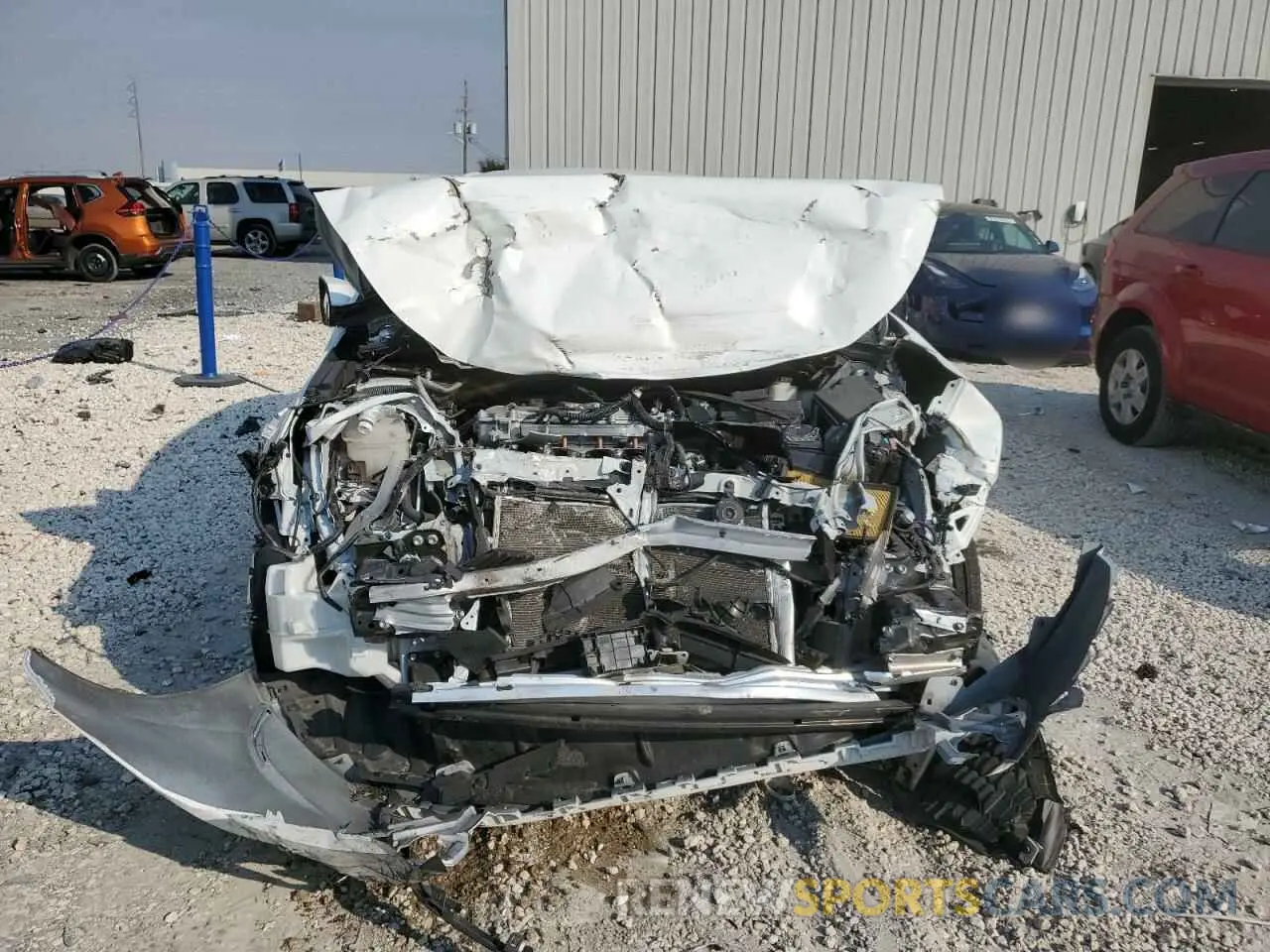 5 Photograph of a damaged car 5YFEPMAE0NP312156 TOYOTA COROLLA 2022
