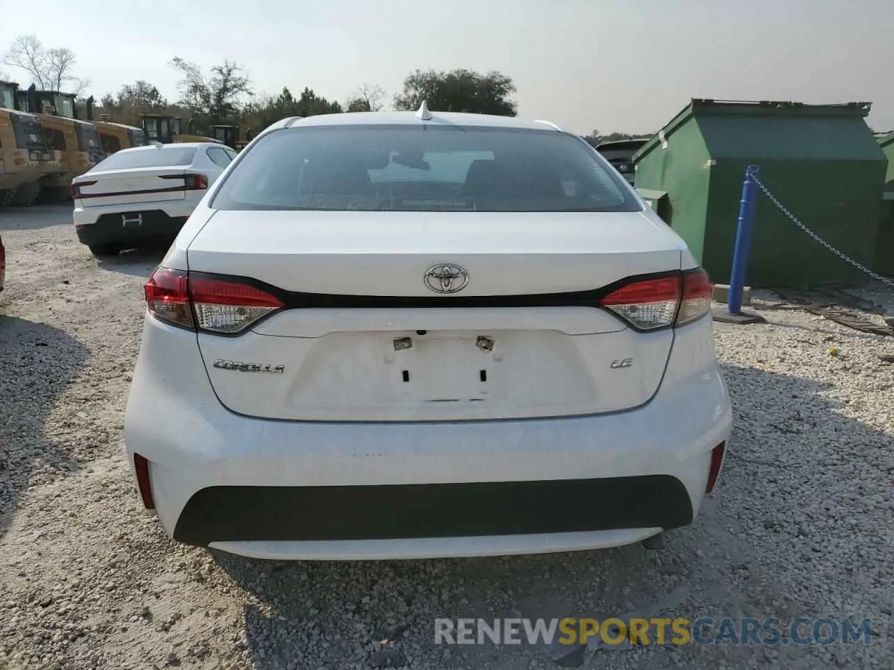 6 Photograph of a damaged car 5YFEPMAE0NP312156 TOYOTA COROLLA 2022