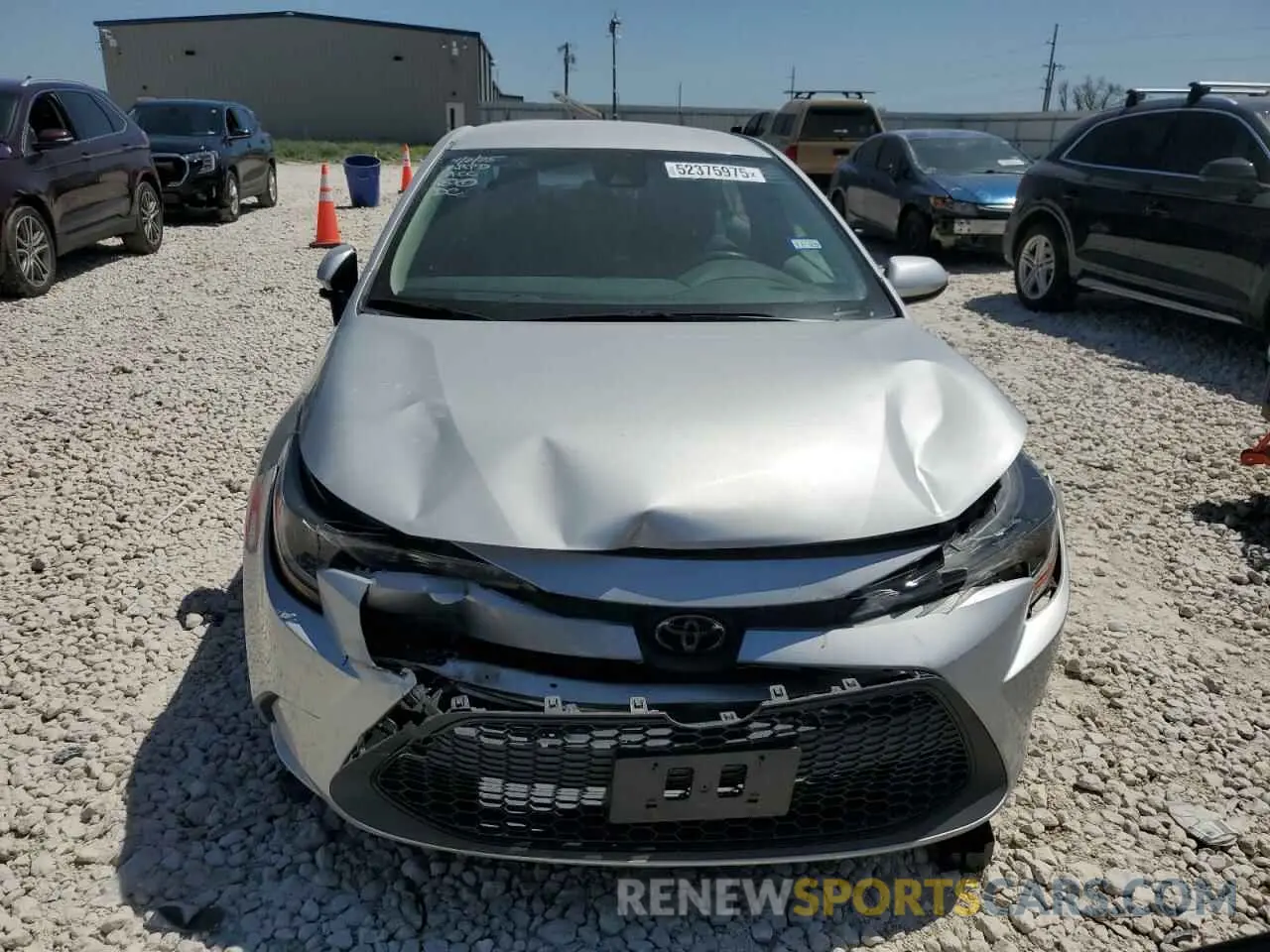 5 Photograph of a damaged car 5YFEPMAE0NP322184 TOYOTA COROLLA 2022