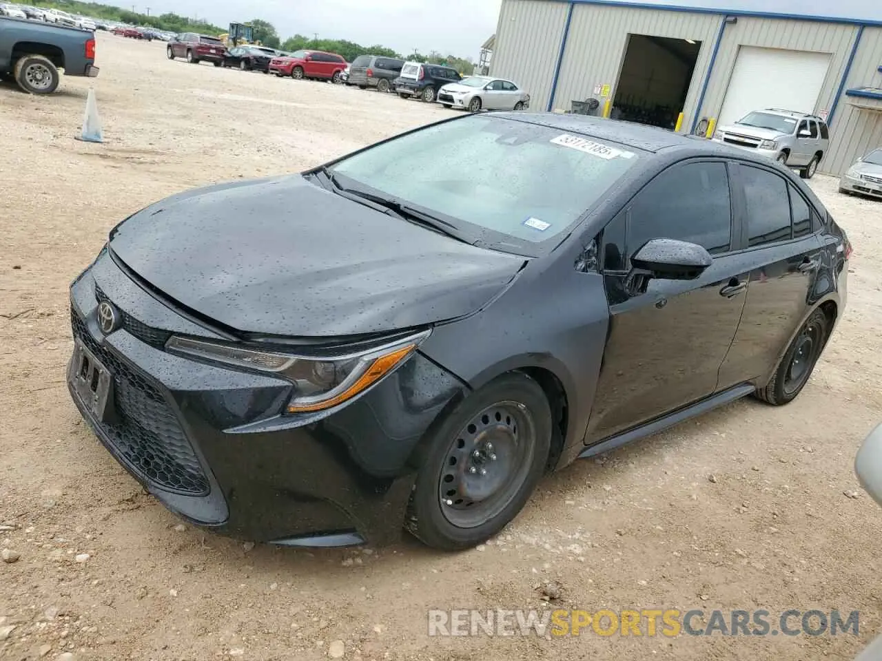 1 Photograph of a damaged car 5YFEPMAE0NP335405 TOYOTA COROLLA 2022