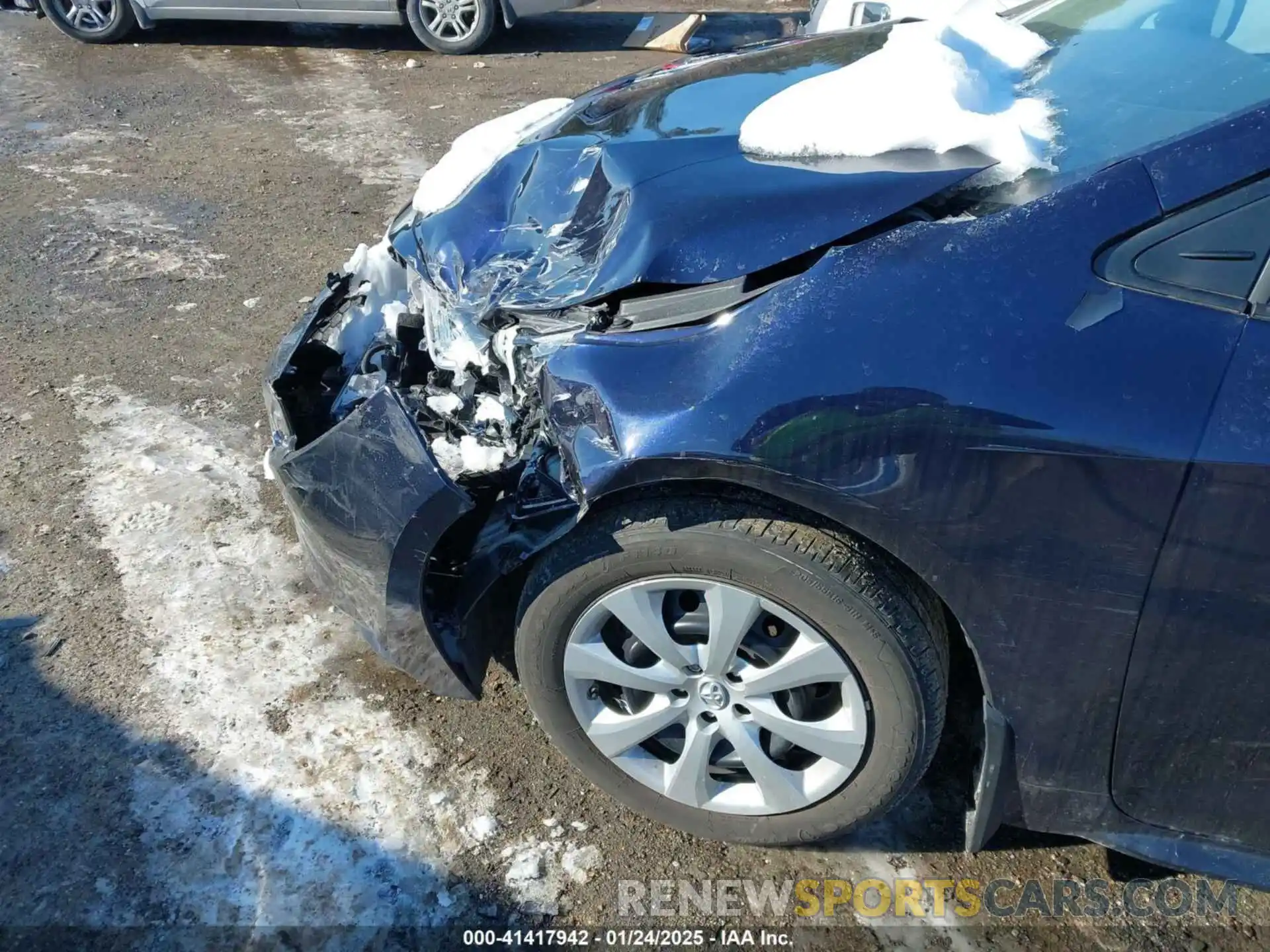 6 Photograph of a damaged car 5YFEPMAE0NP349885 TOYOTA COROLLA 2022