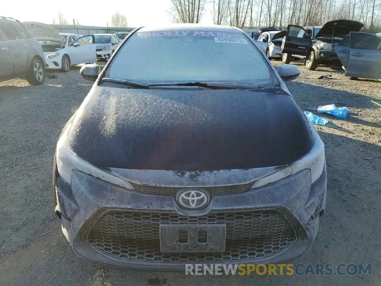 5 Photograph of a damaged car 5YFEPMAE0NP354682 TOYOTA COROLLA 2022
