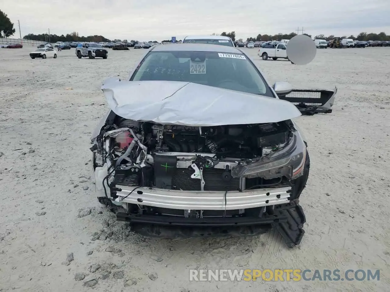 5 Photograph of a damaged car 5YFEPMAE0NP363267 TOYOTA COROLLA 2022