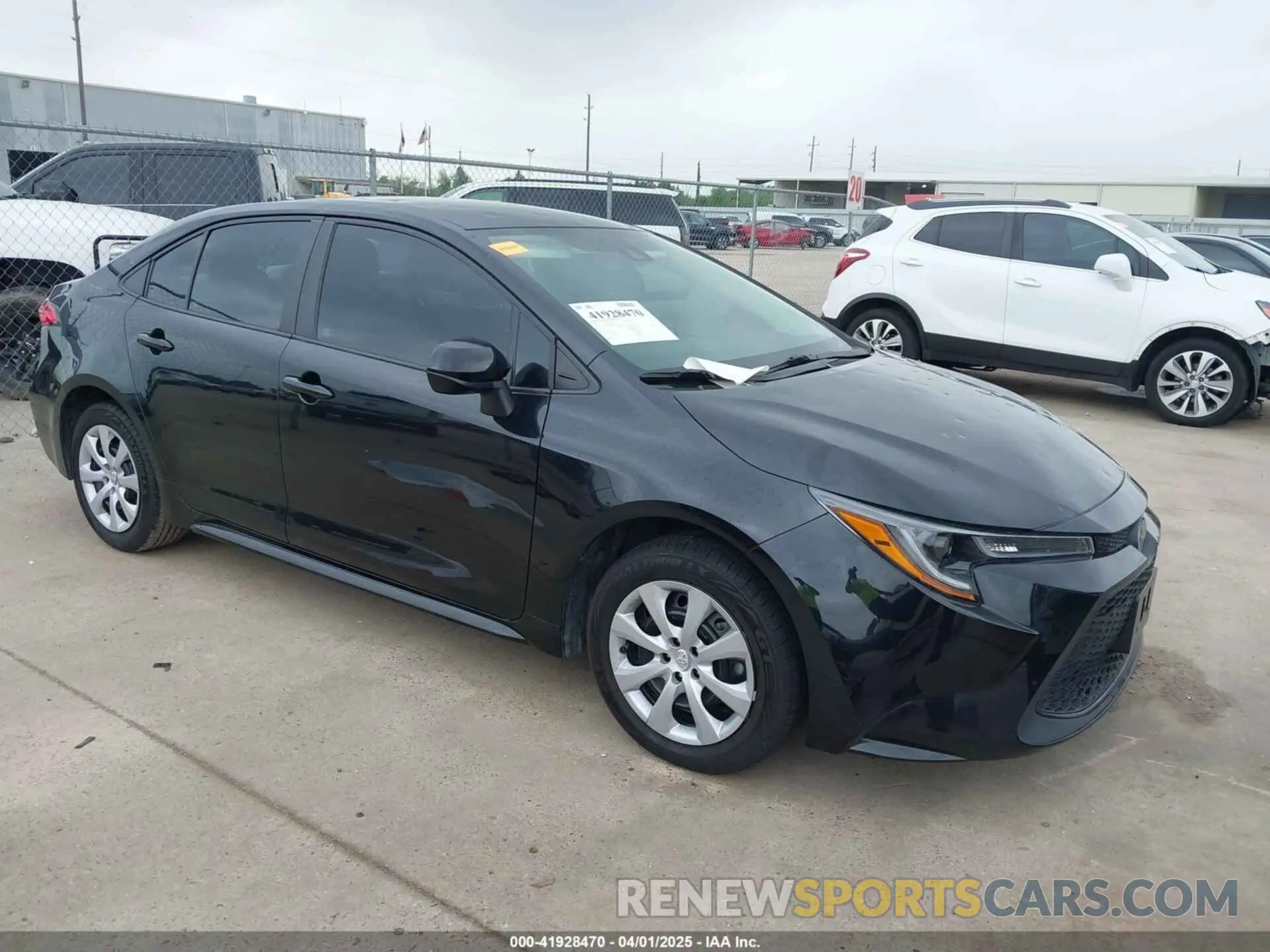 1 Photograph of a damaged car 5YFEPMAE0NP369893 TOYOTA COROLLA 2022