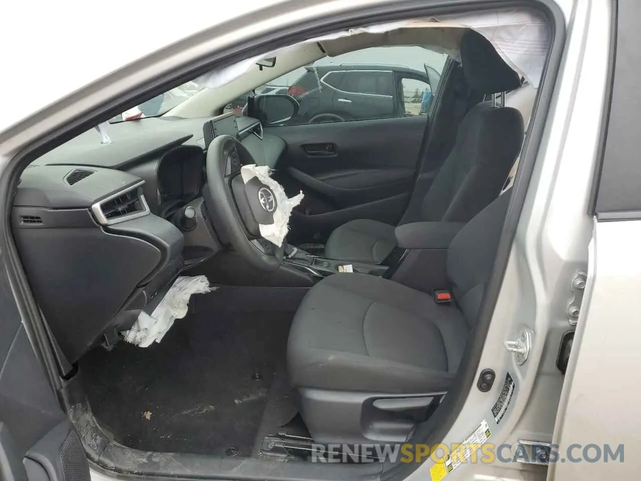 7 Photograph of a damaged car 5YFEPMAE0NP374107 TOYOTA COROLLA 2022