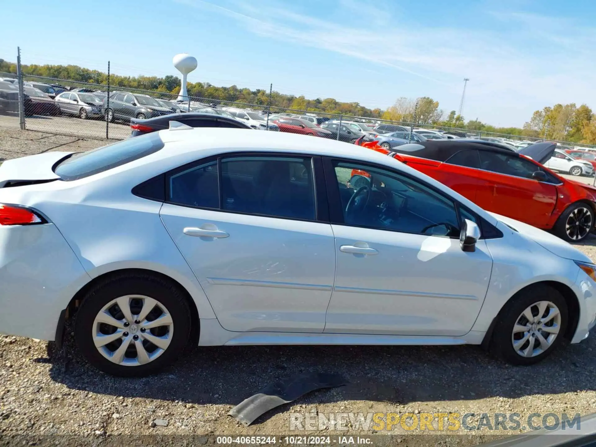 13 Photograph of a damaged car 5YFEPMAE0NP375211 TOYOTA COROLLA 2022
