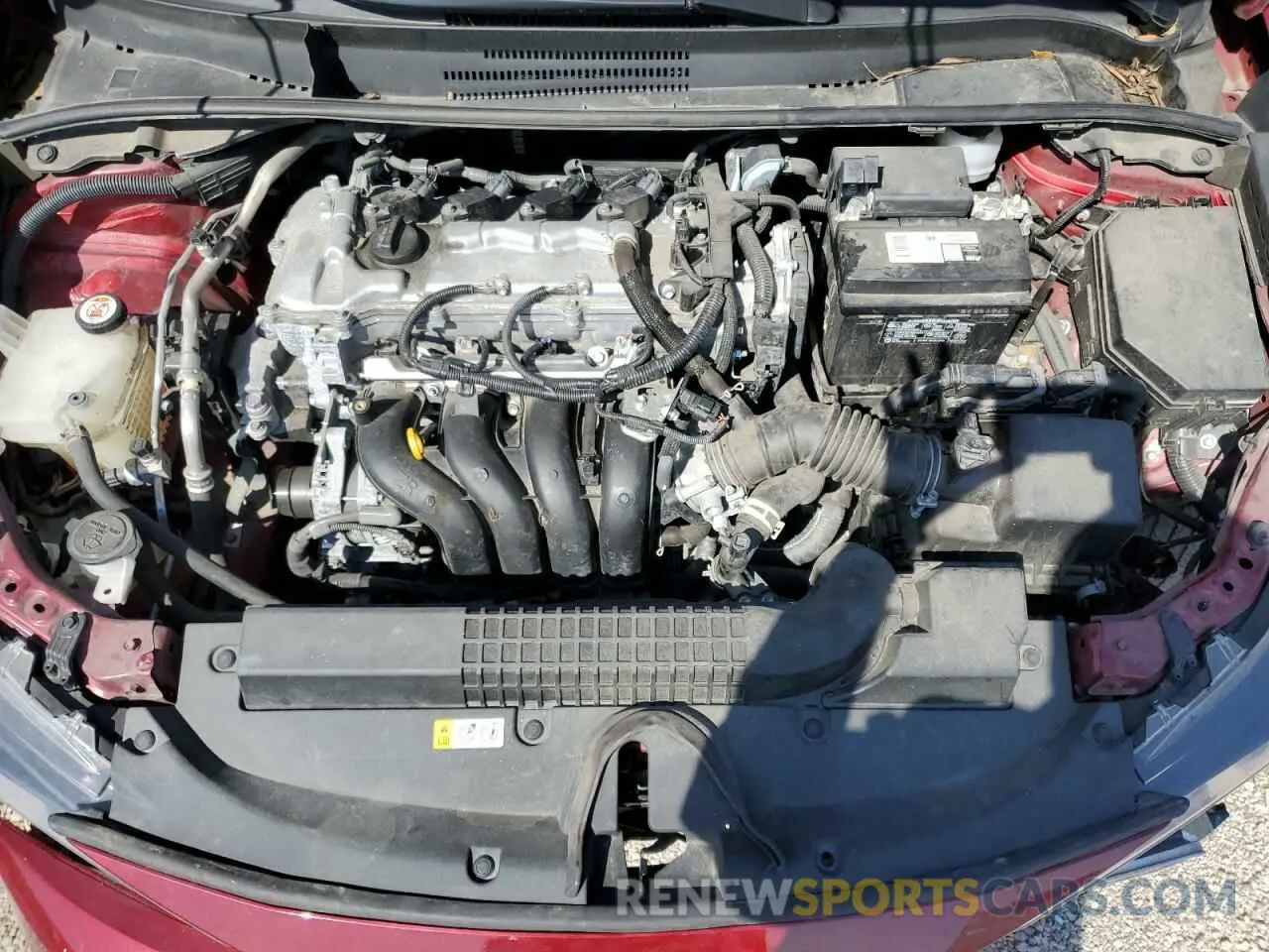 11 Photograph of a damaged car 5YFEPMAE0NP381915 TOYOTA COROLLA 2022